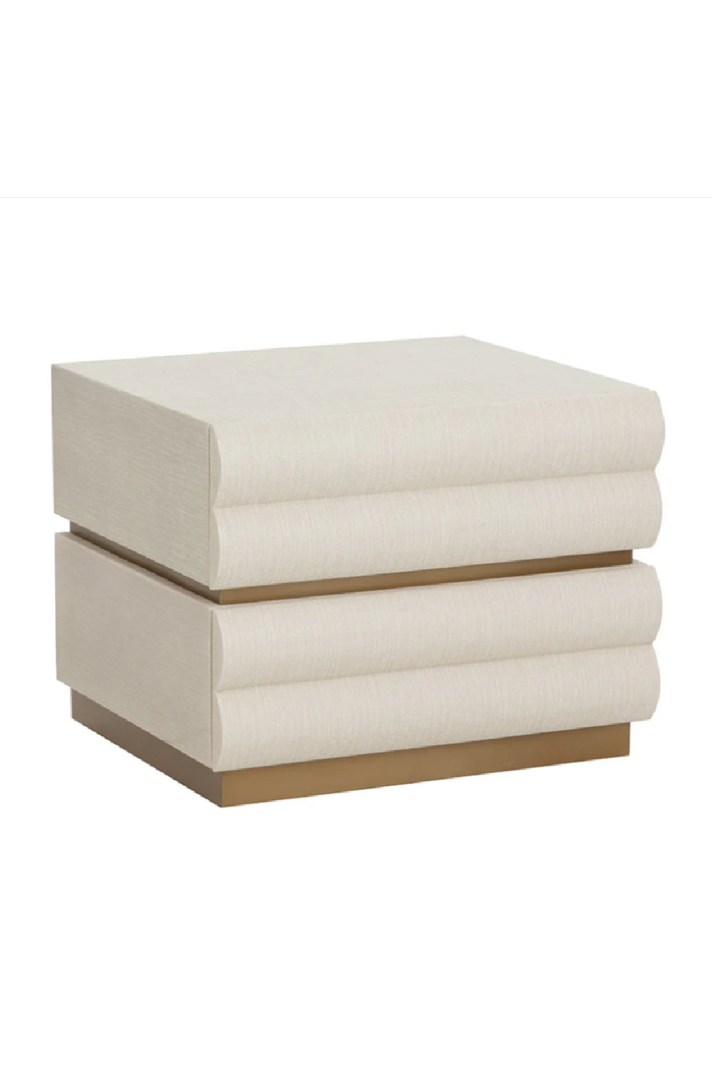 Modern European furniture - Tiered 2-Drawer Nightstand - www.oroa.com | Oroa.com