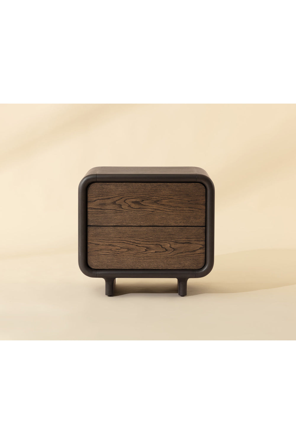 Modern European furniture - 2-Drawer Oak Nightstand - www.oroa.com | Oroa.com