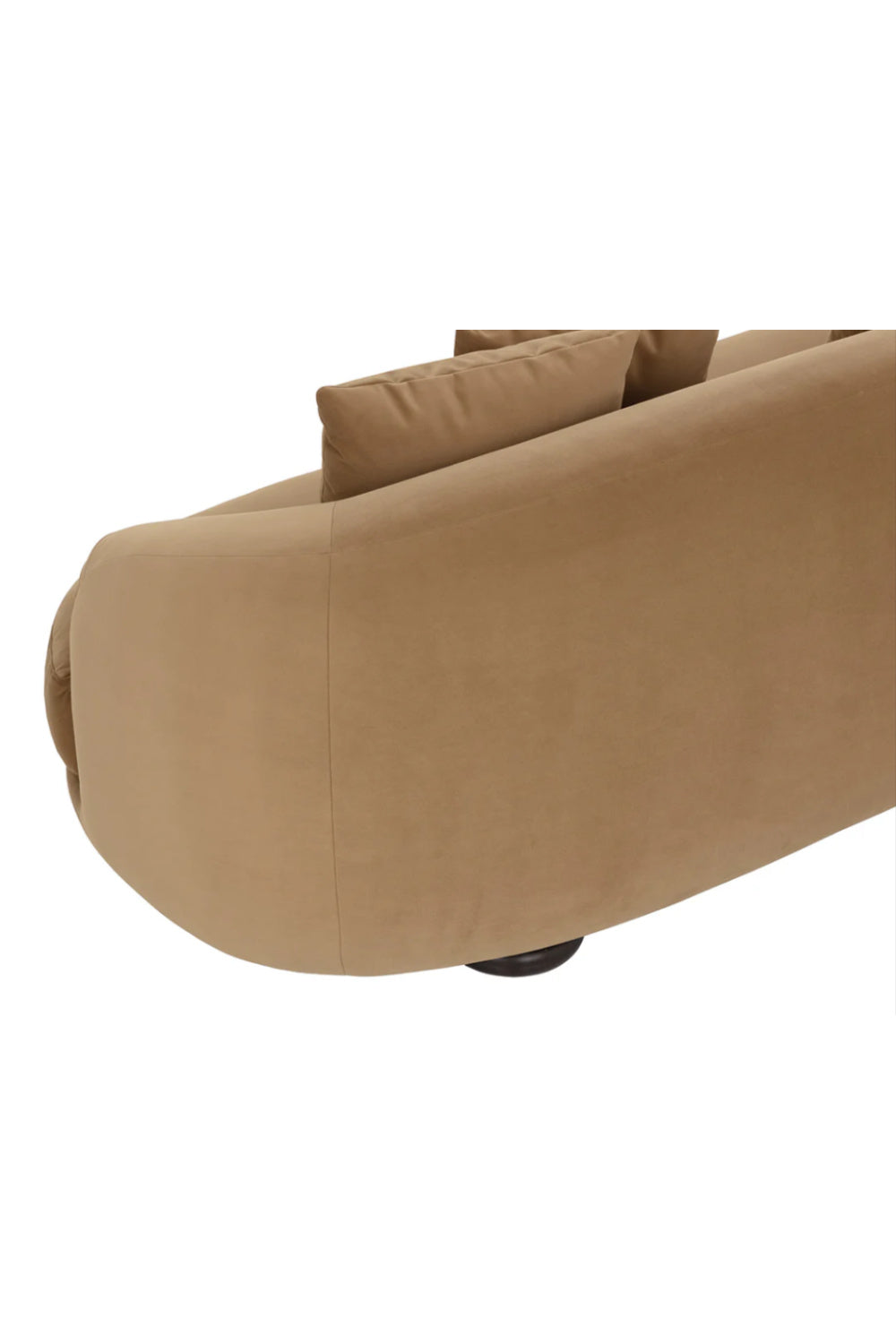 Modern European furniture - Minimalist Rounded-Back Sofa - www.oroa.com | Oroa.com