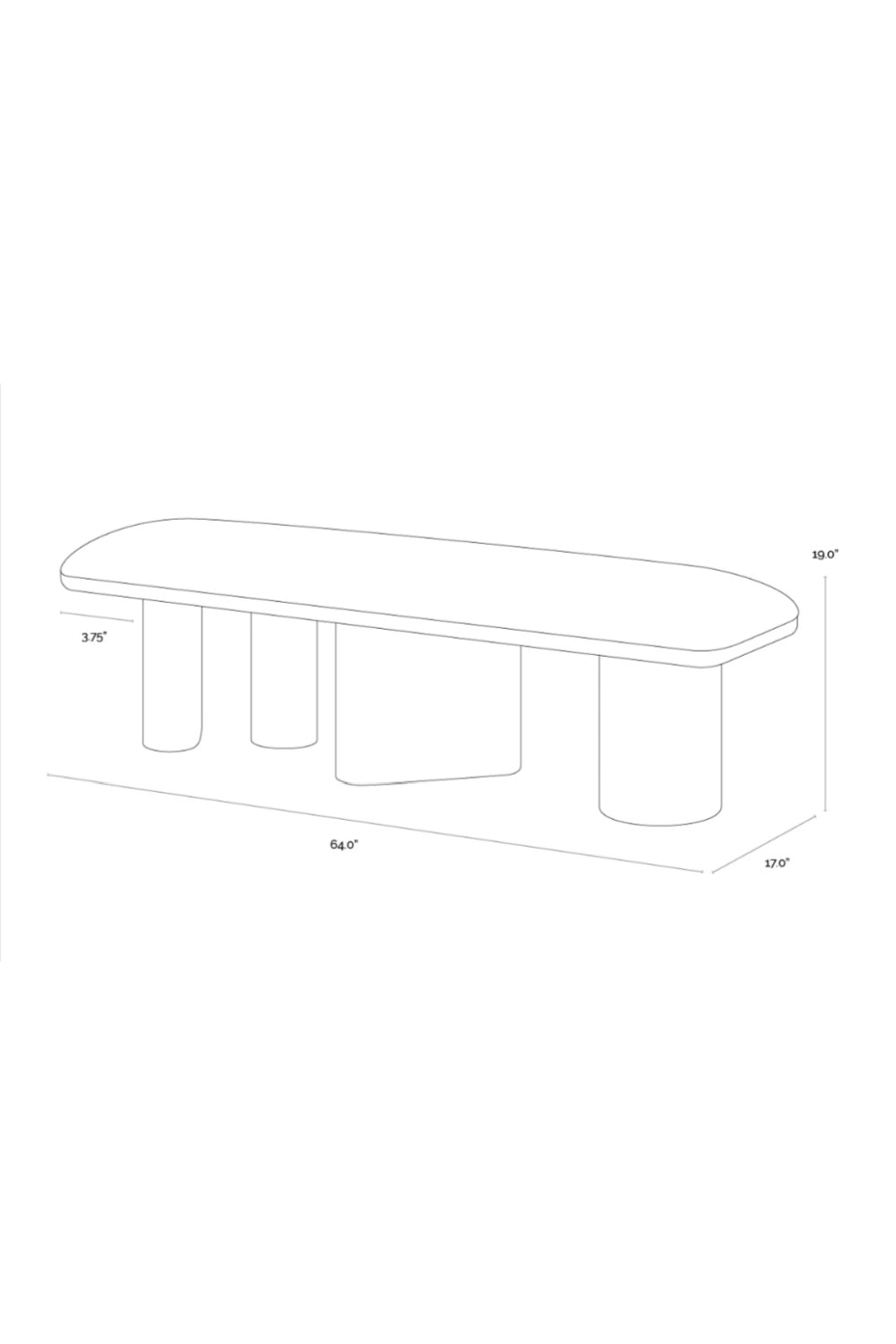 Modern European furniture - Light Oak Accent Bench - www.oroa.com | Oroa.com