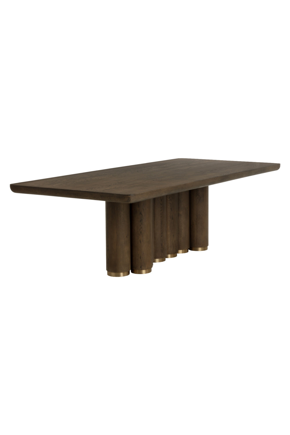 Modern European furniture - Rectangular Oak Wood Dining Table - www.oroa.com | Oroa.com