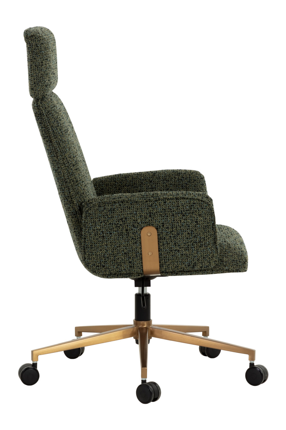 Modern European furniture - Curved Upholstered Office Chair - www.oroa.com | Oroa.com