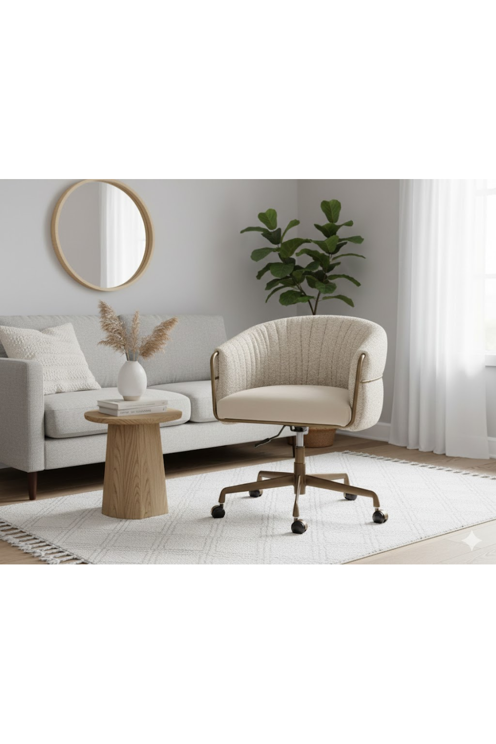 Modern European furniture - Curved Back Upholstered Lounge Chair - www.oroa.com | Oroa.com