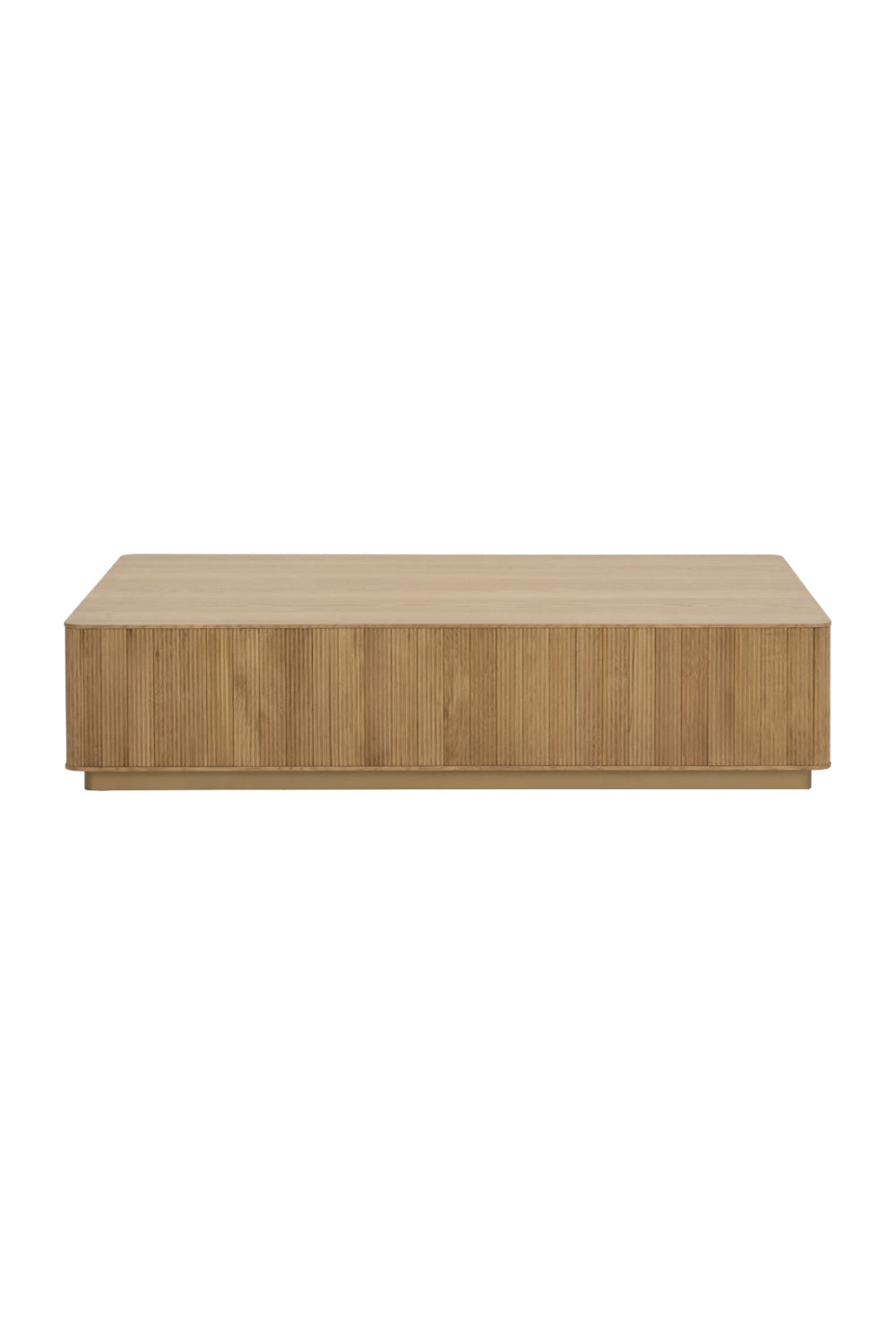 Modern European furniture - Reeded Oak Coffee Table - www.oroa.com | Oroa.com