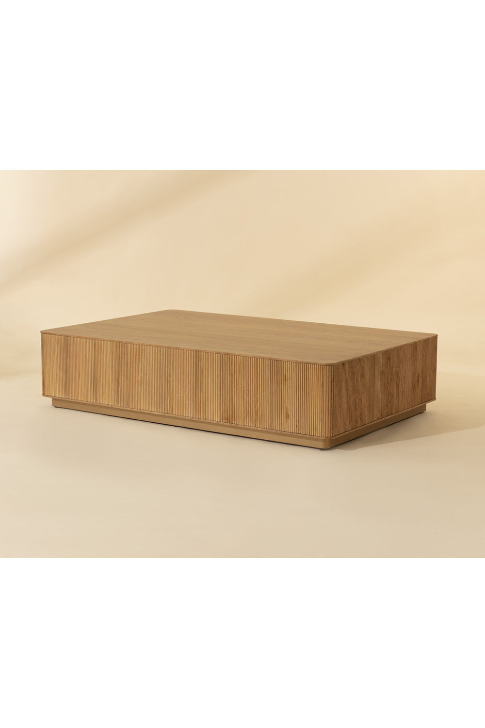 Modern European furniture - Reeded Oak Coffee Table - www.oroa.com | Oroa.com
