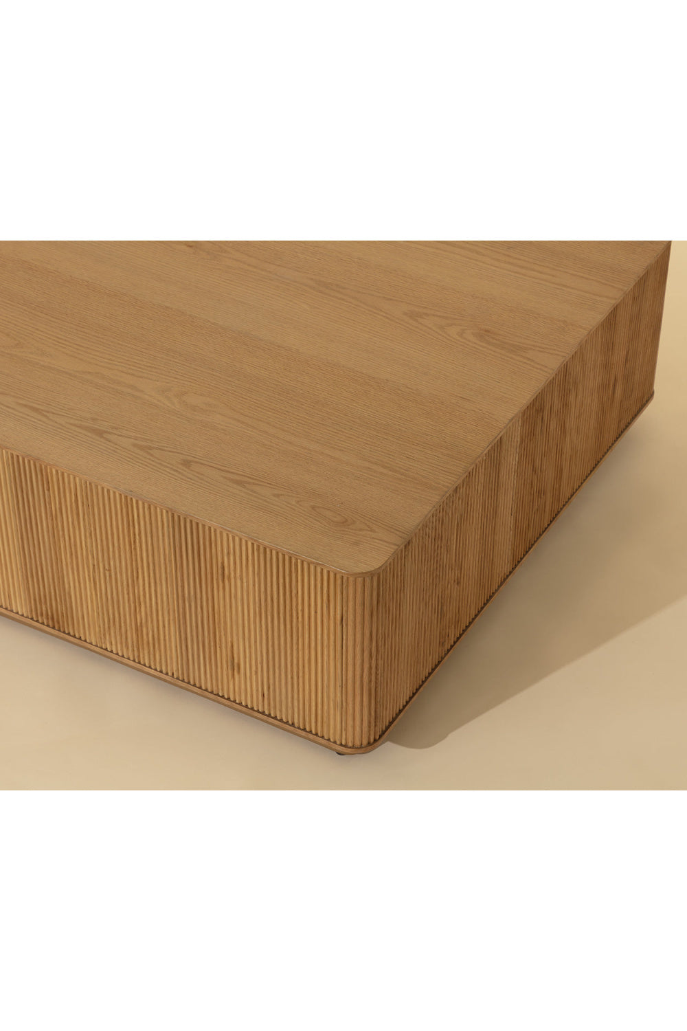 Modern European furniture - Reeded Oak Coffee Table - www.oroa.com | Oroa.com