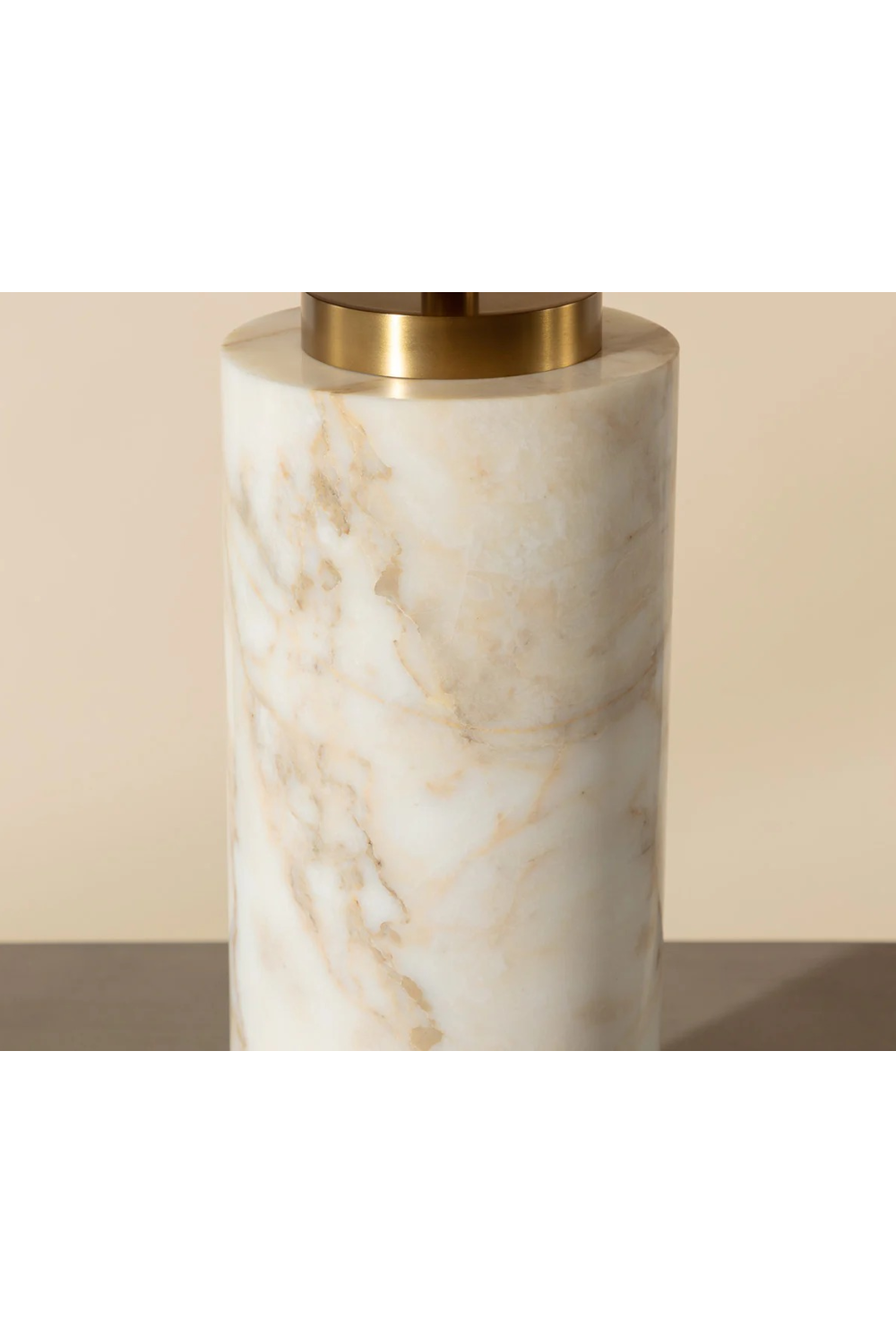 Modern European furniture - Cylindrical Marble Table Lamp - www.oroa.com | Oroa.com