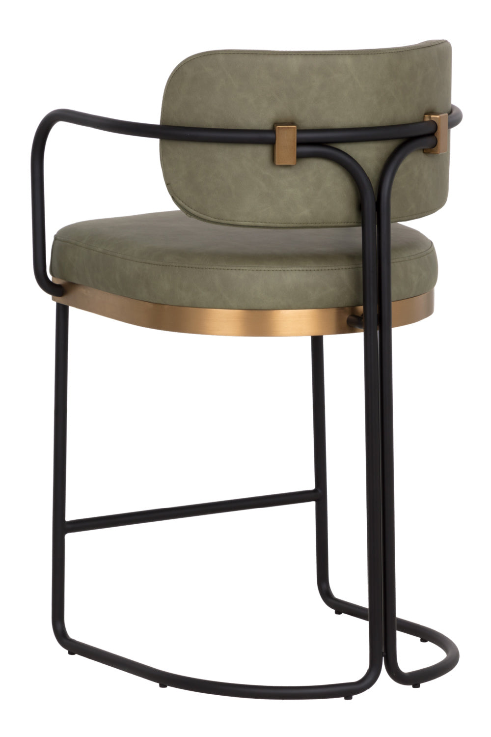 Modern European furniture - Modern Curved Seating Counter Stool - www.oroa.com | Oroa.com