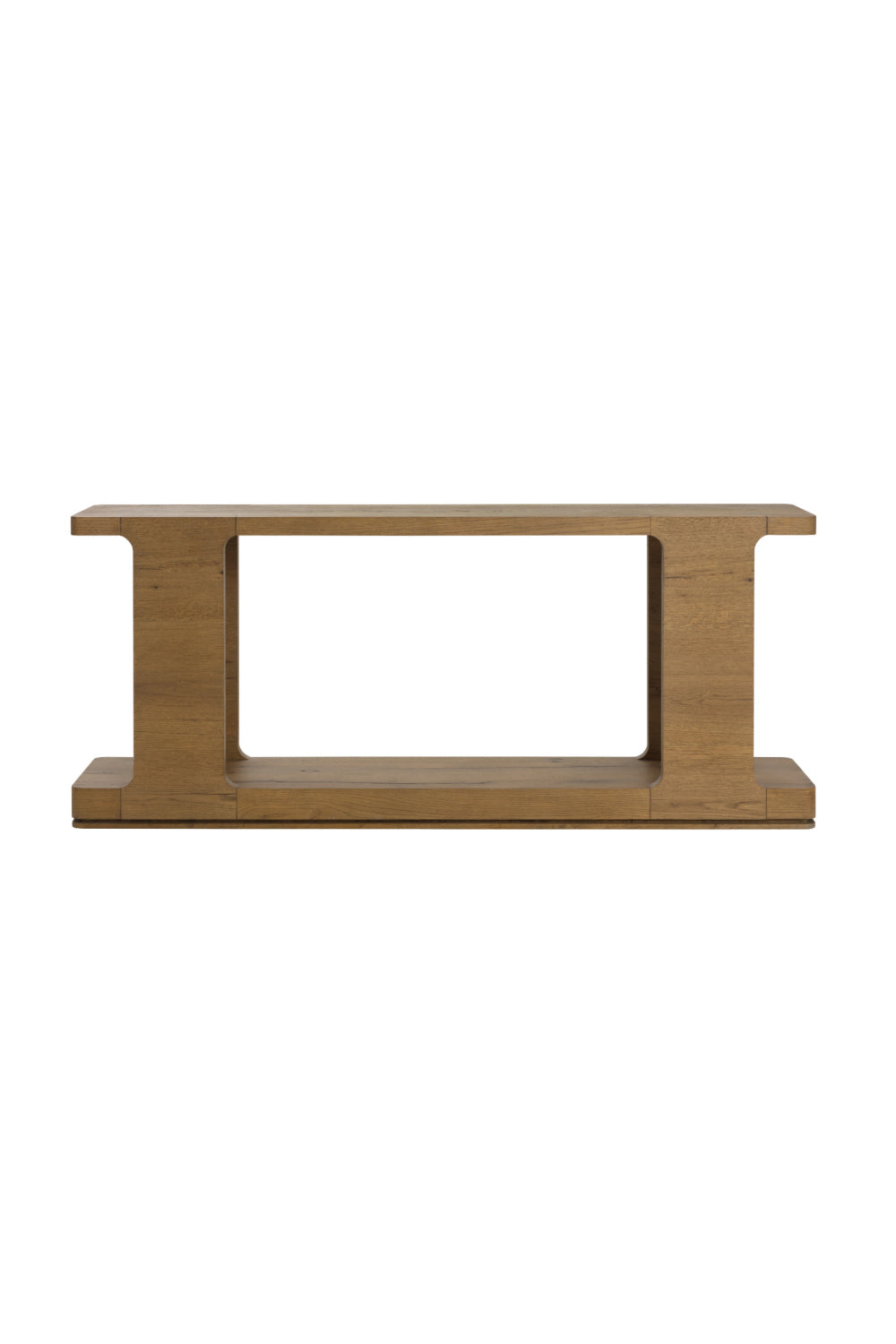 Modern European furniture - Textured Wood Console Table - www.oroa.com | Oroa.com