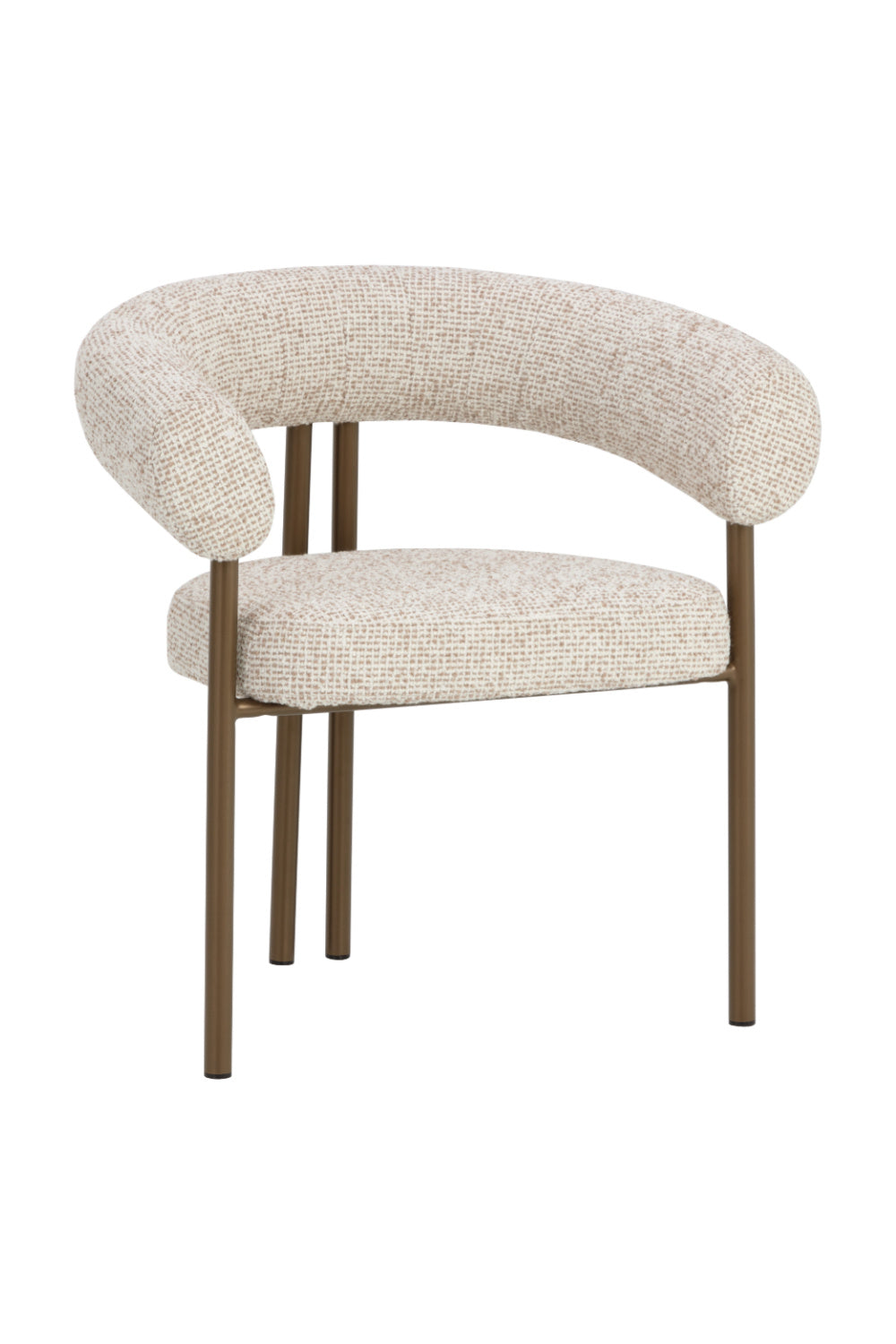 Modern European furniture - Rounded Back Dining Chair - www.oroa.com | Oroa.com