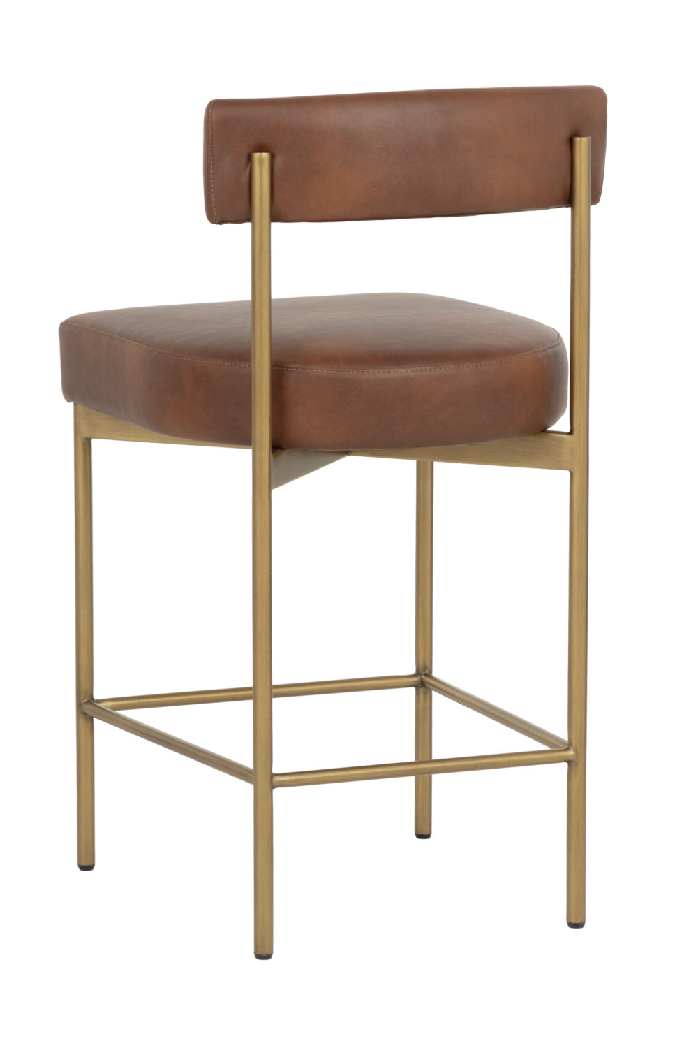 Modern European furniture - Low Back Fabric Counter Stool - www.oroa.com | Oroa.com
