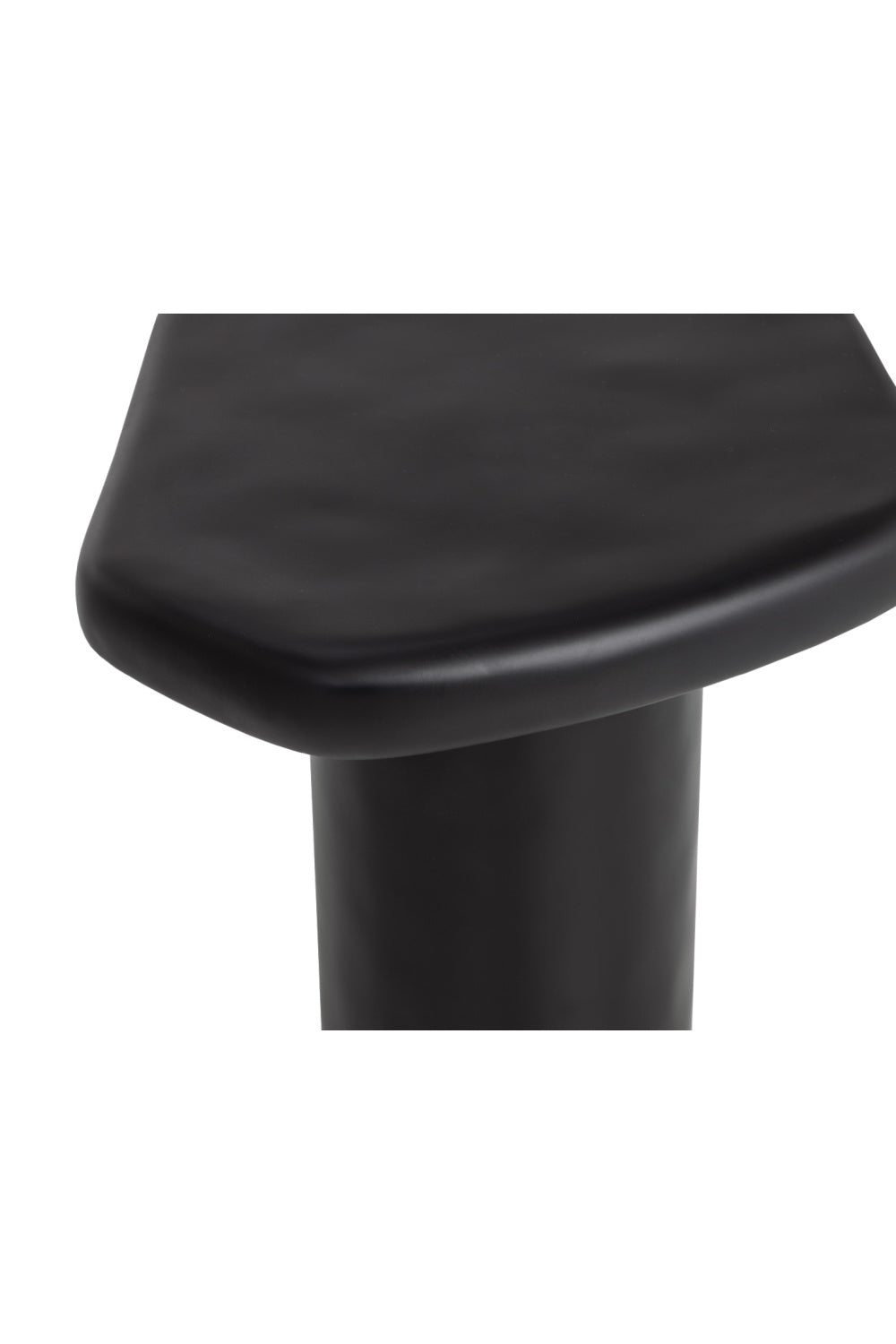 Modern European furniture - Black Organic-Shaped Indoor/Outdoor End Table - www.oroa.com | Oroa.com