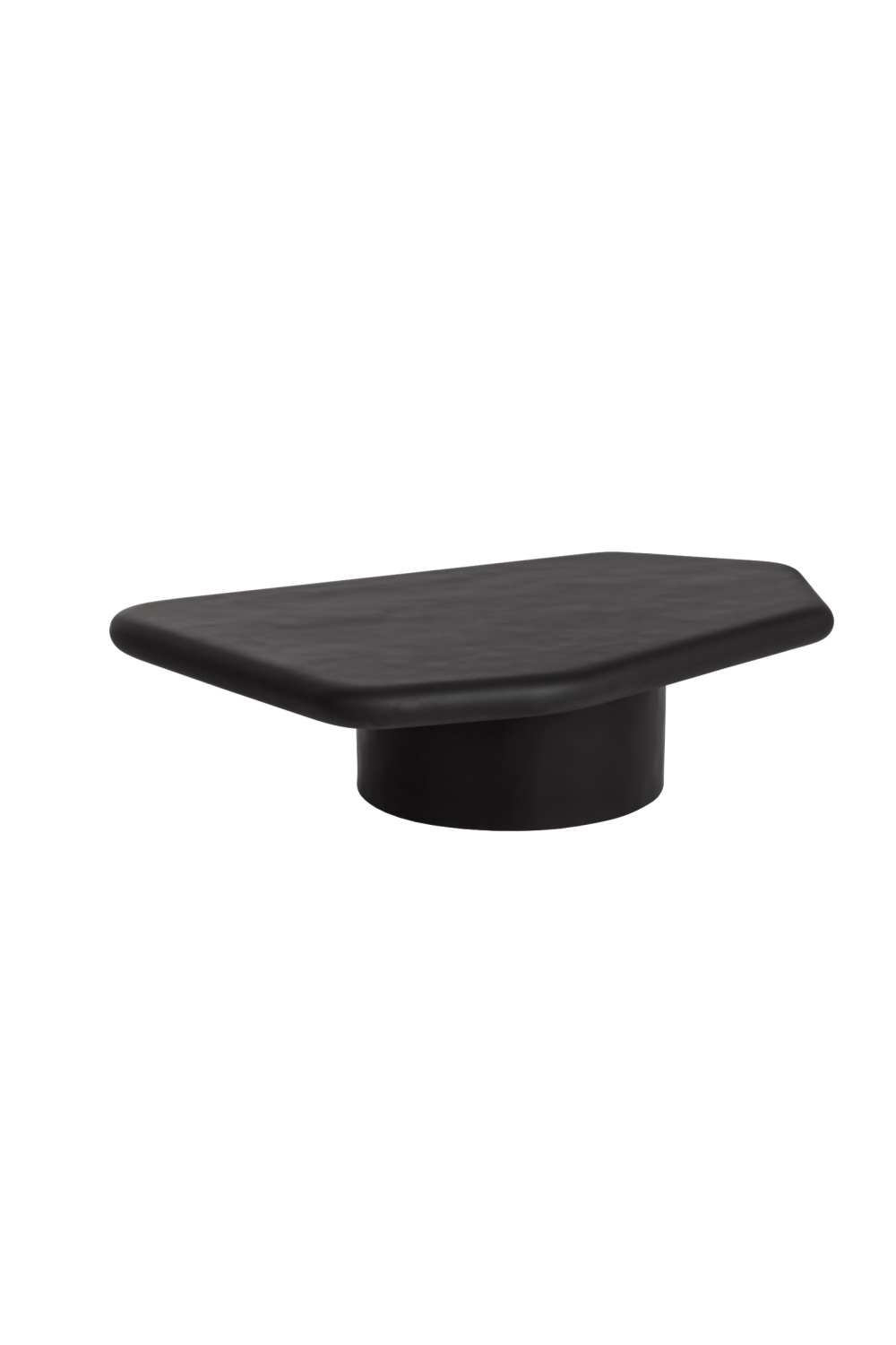 Modern European furniture - Black Concrete Indoor/Outdoor Coffee Table - www.oroa.com | Oroa.com