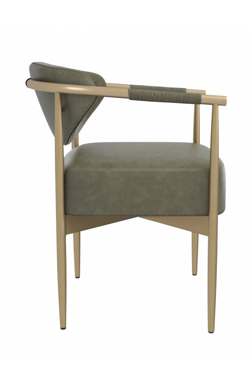 Modern European furniture - Leather Look Rope Dining Chair - www.oroa.com | Oroa.com
