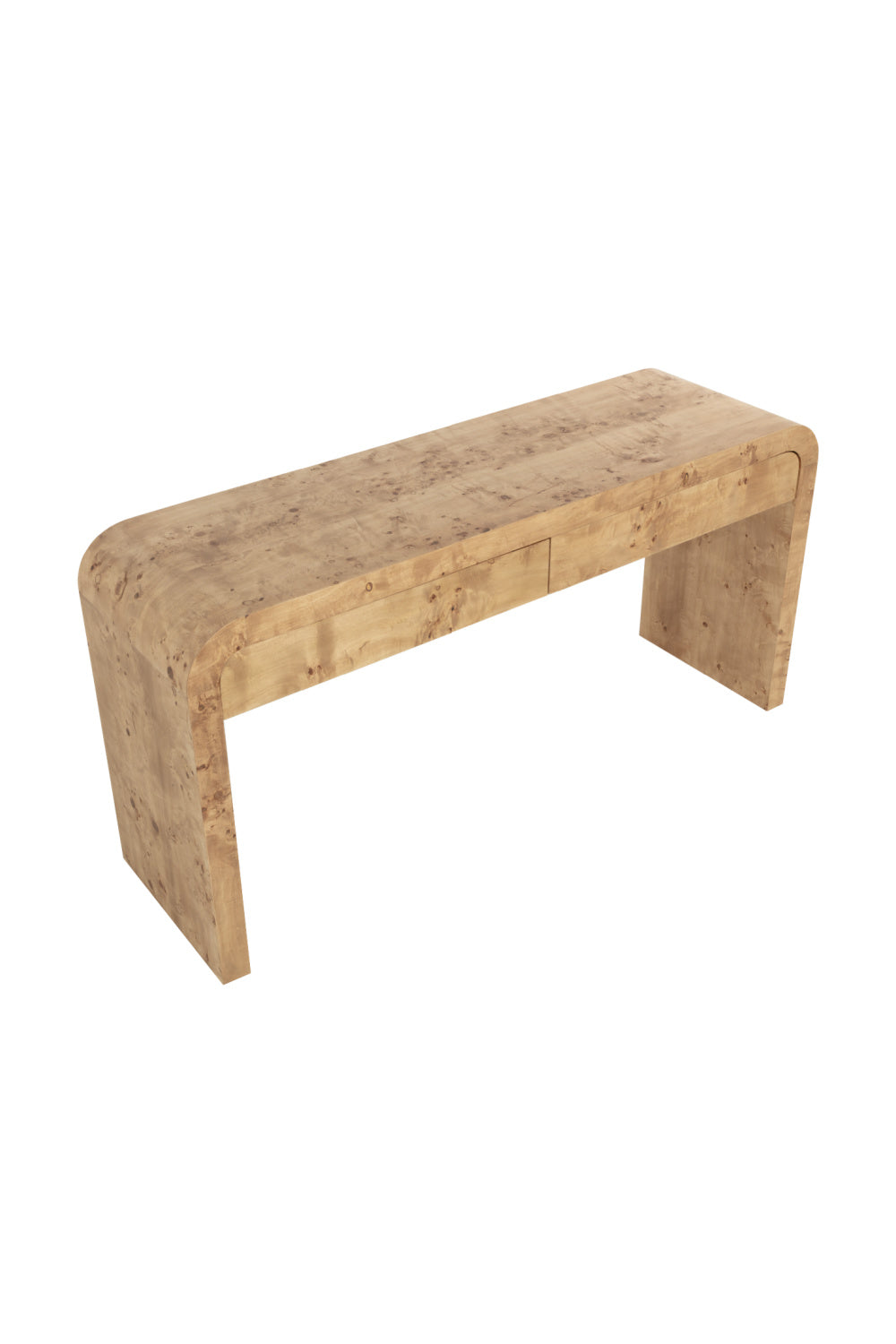 Modern European furniture - Burl Veneer Console Table - www.oroa.com | Oroa.com