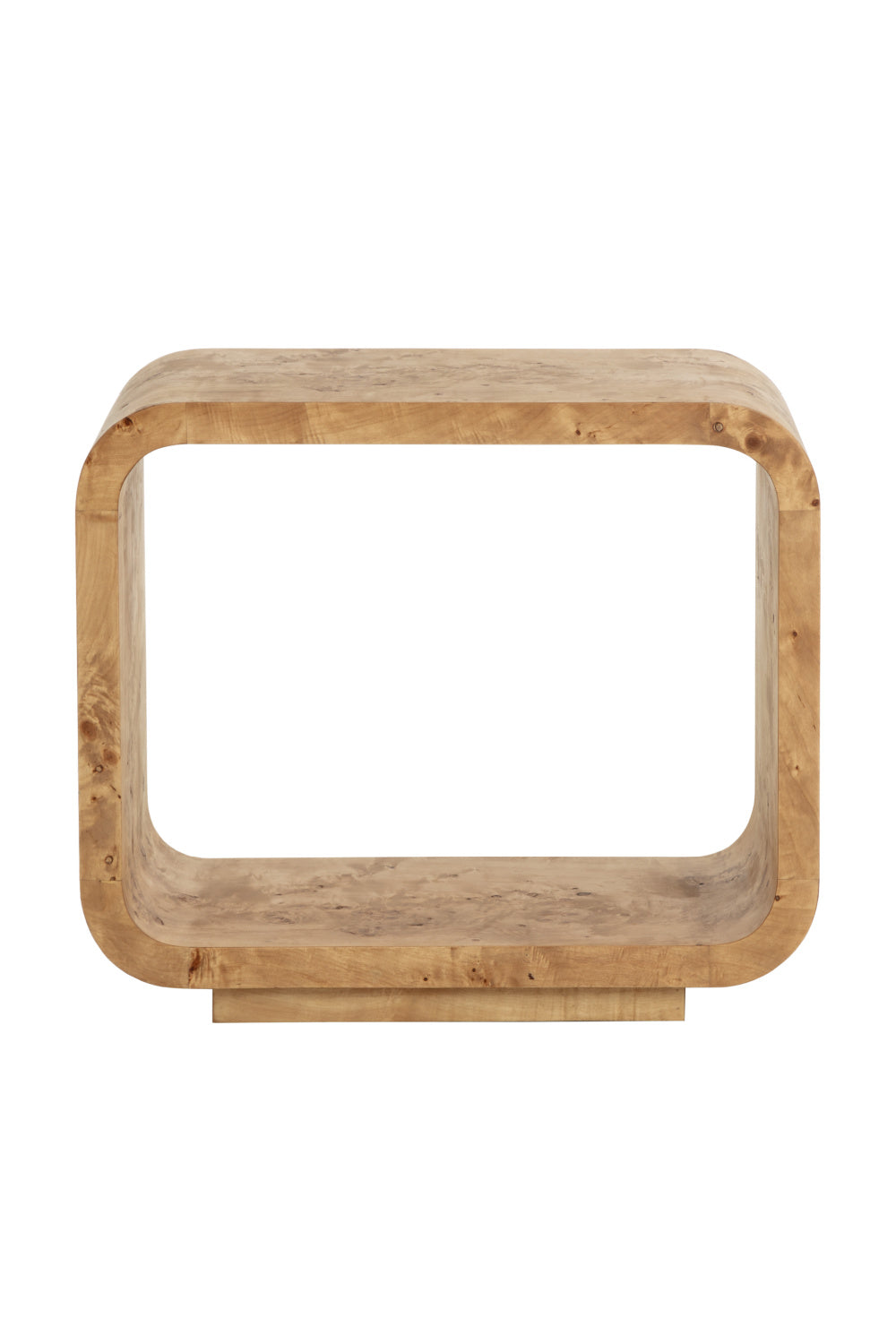 Modern European furniture - Burl Veneer End Table - www.oroa.com | Oroa.com