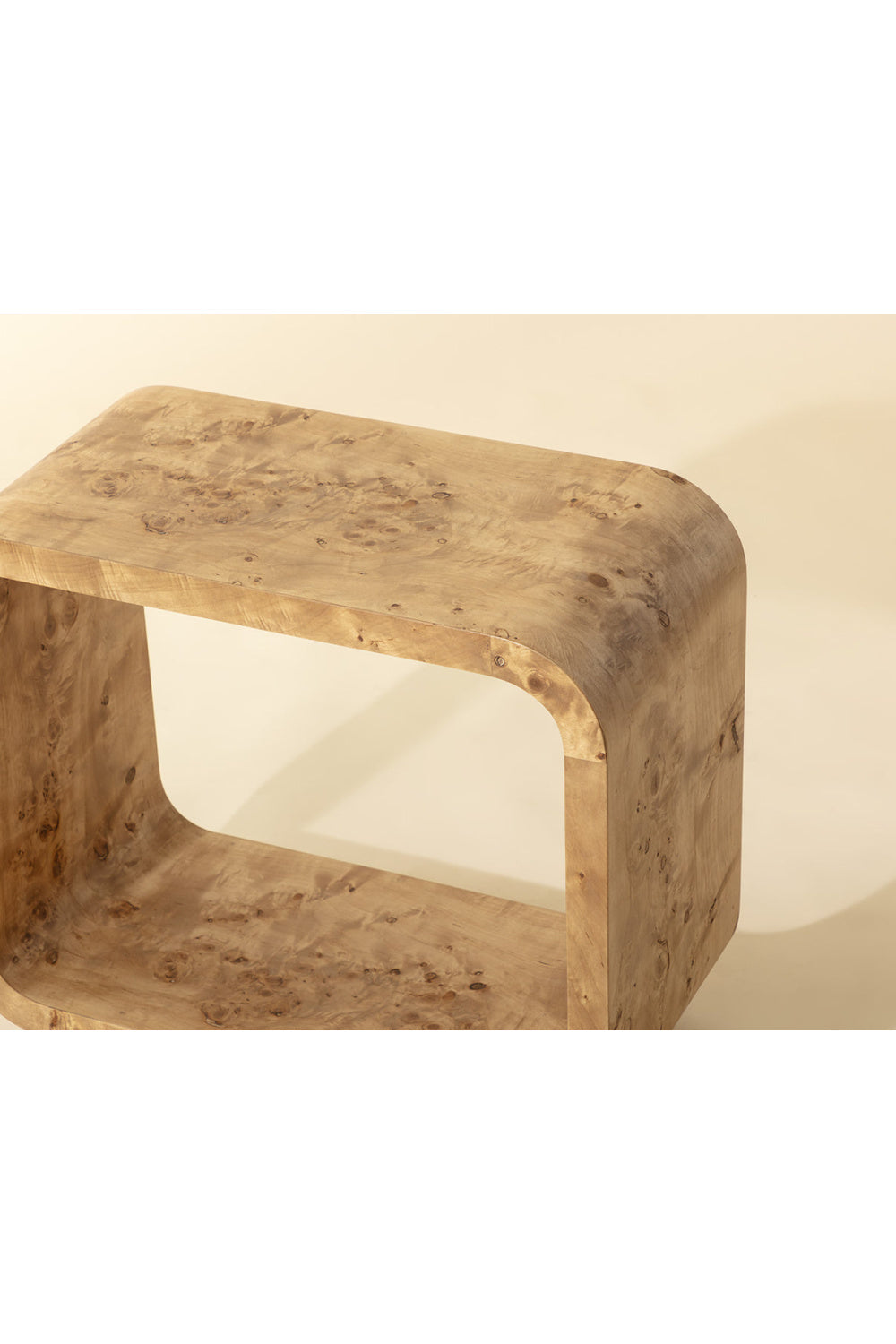 Modern European furniture - Burl Veneer End Table - www.oroa.com | Oroa.com