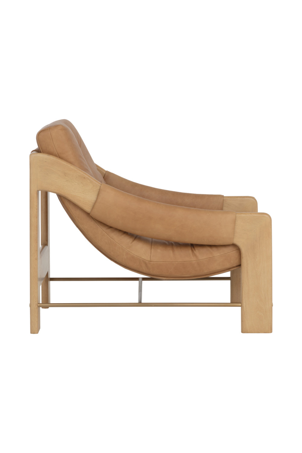 Modern European furniture - Reclined Leather Lounge Chair - www.oroa.com | Oroa.com