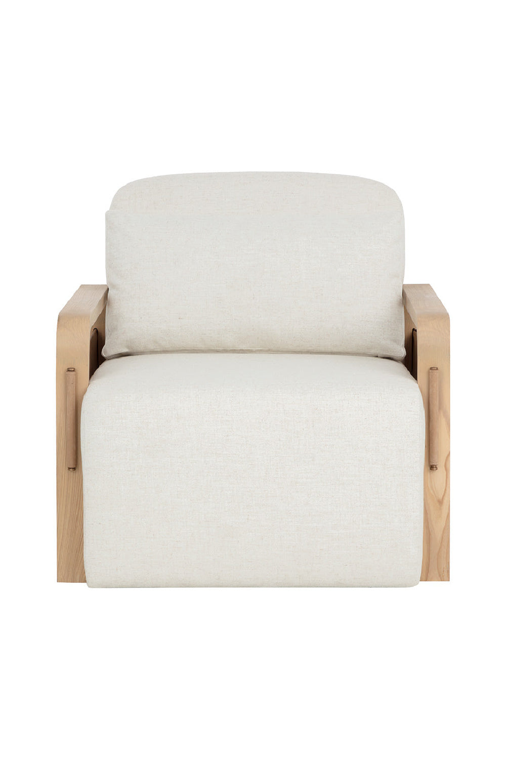 Modern European furniture - Ash-Framed Swivel Lounge Chair - www.oroa.com | Oroa.com