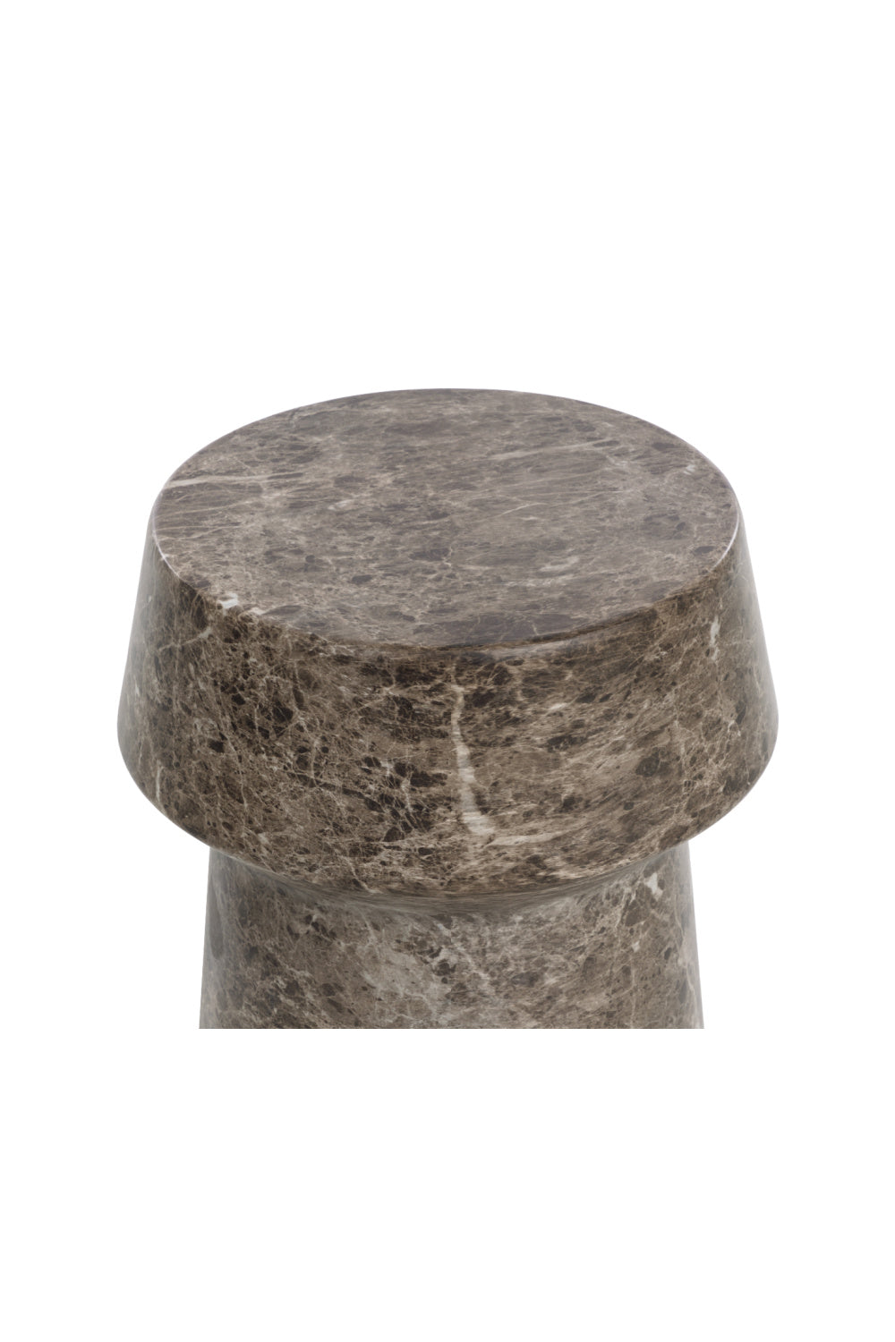 Modern European furniture - Marble Look Indoor/Outdoor End Table - www.oroa.com | Oroa.com