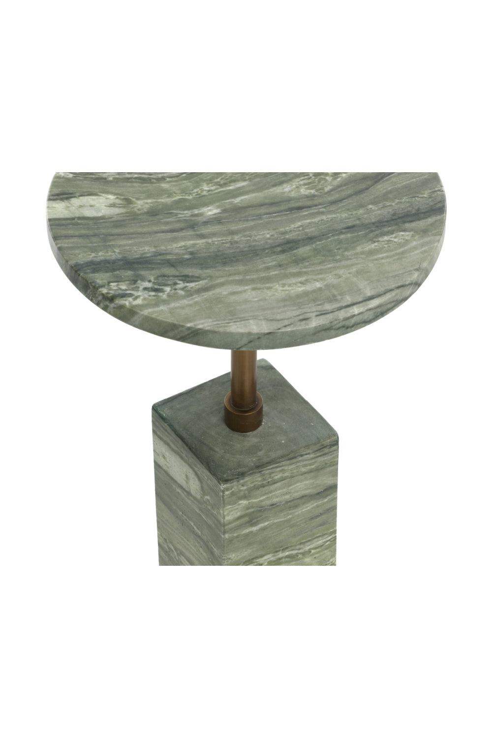 Modern European furniture - Marble-Look Indoor/Outdoor End Table - www.oroa.com | Oroa.com