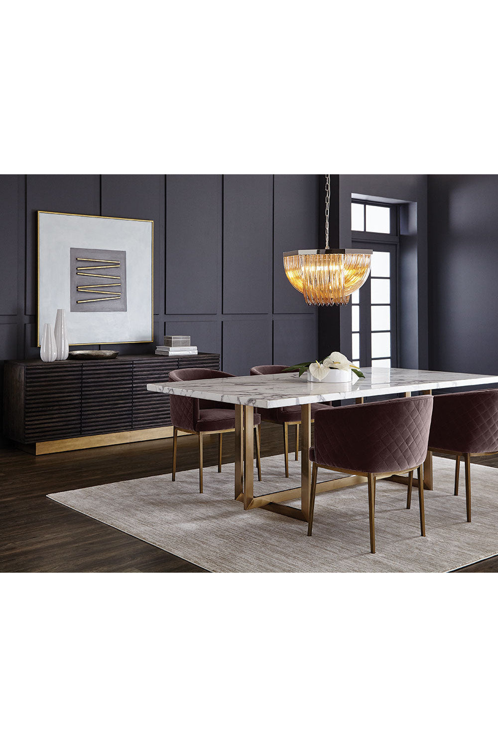 Modern European furniture - Abstract Canvas Art Set (2) - www.oroa.com | Oroa.com
