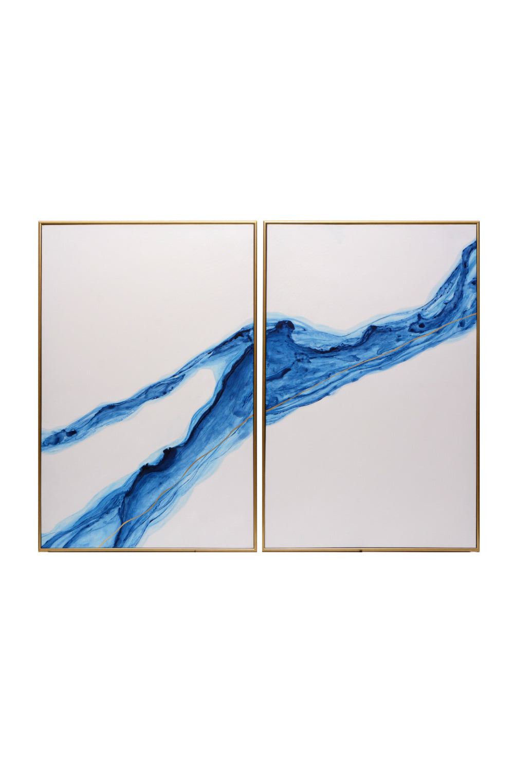 Modern European furniture - Modern Abstract Wall Art Set (2) - www.oroa.com | Oroa.com