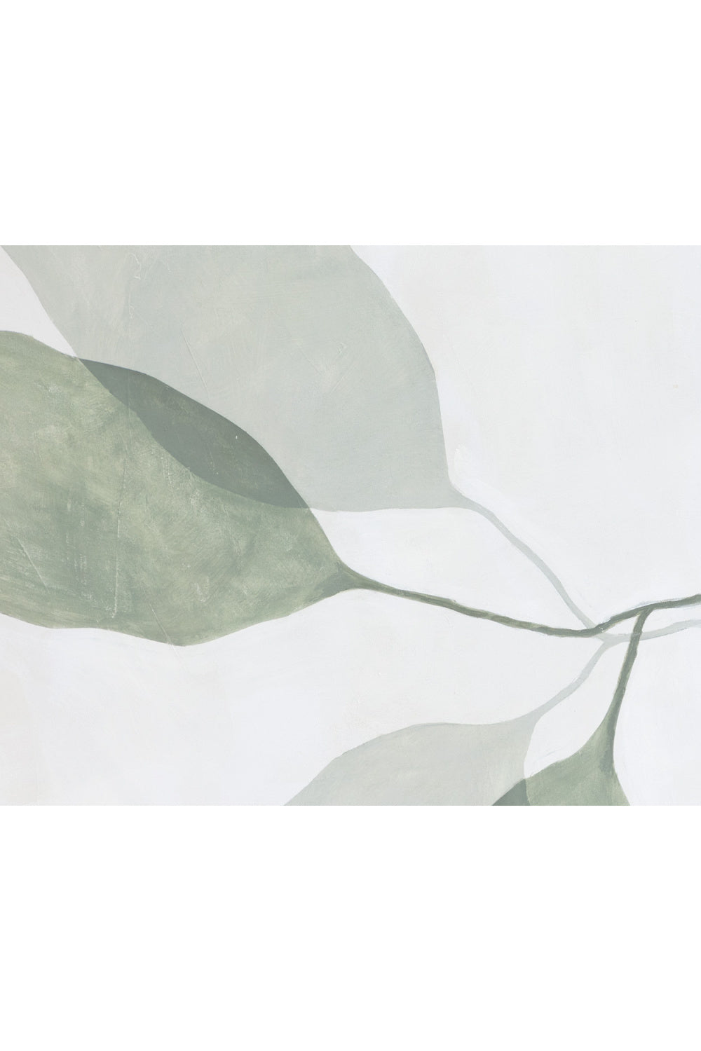 Modern European furniture - Green Leaves Painting Set (2) - www.oroa.com | Oroa.com