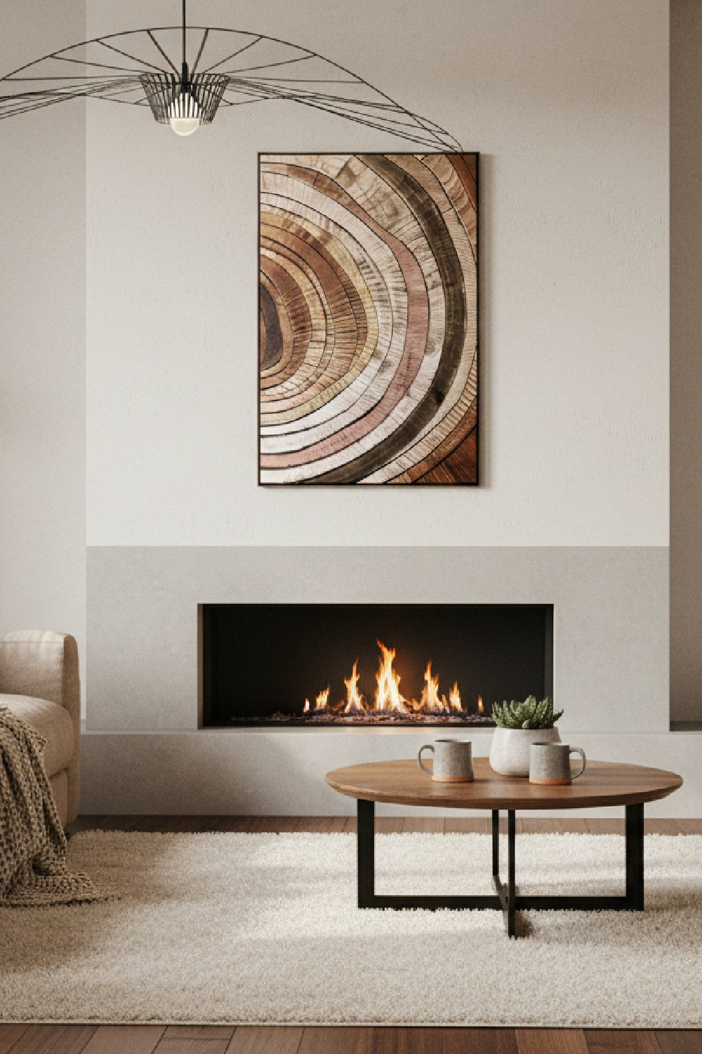Modern European furniture - Brown Mosaic Wall Art - www.oroa.com | Oroa.com