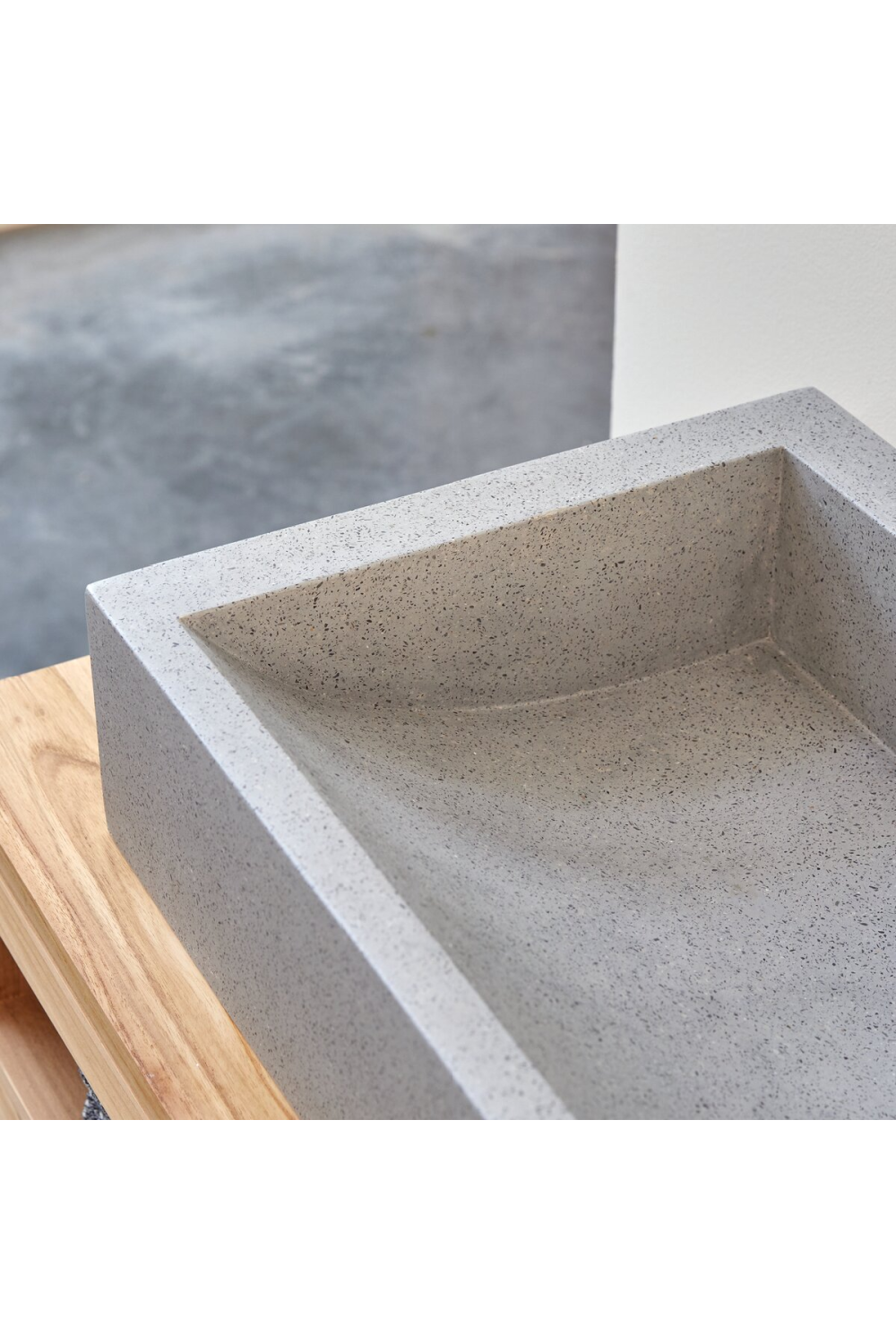 Gray Terrazzo Bathroom Sink | Oroa.com