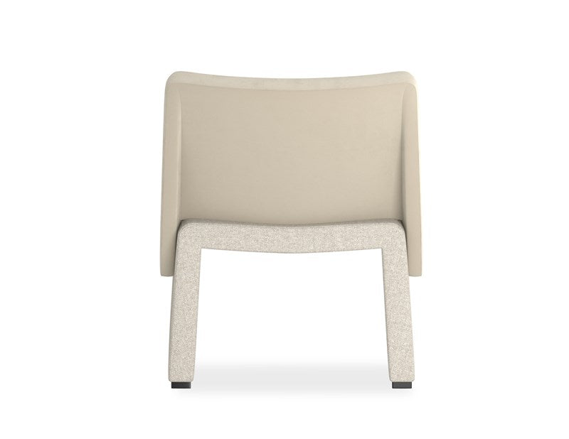 Suede Square-Back Side Chair | Oroa.com