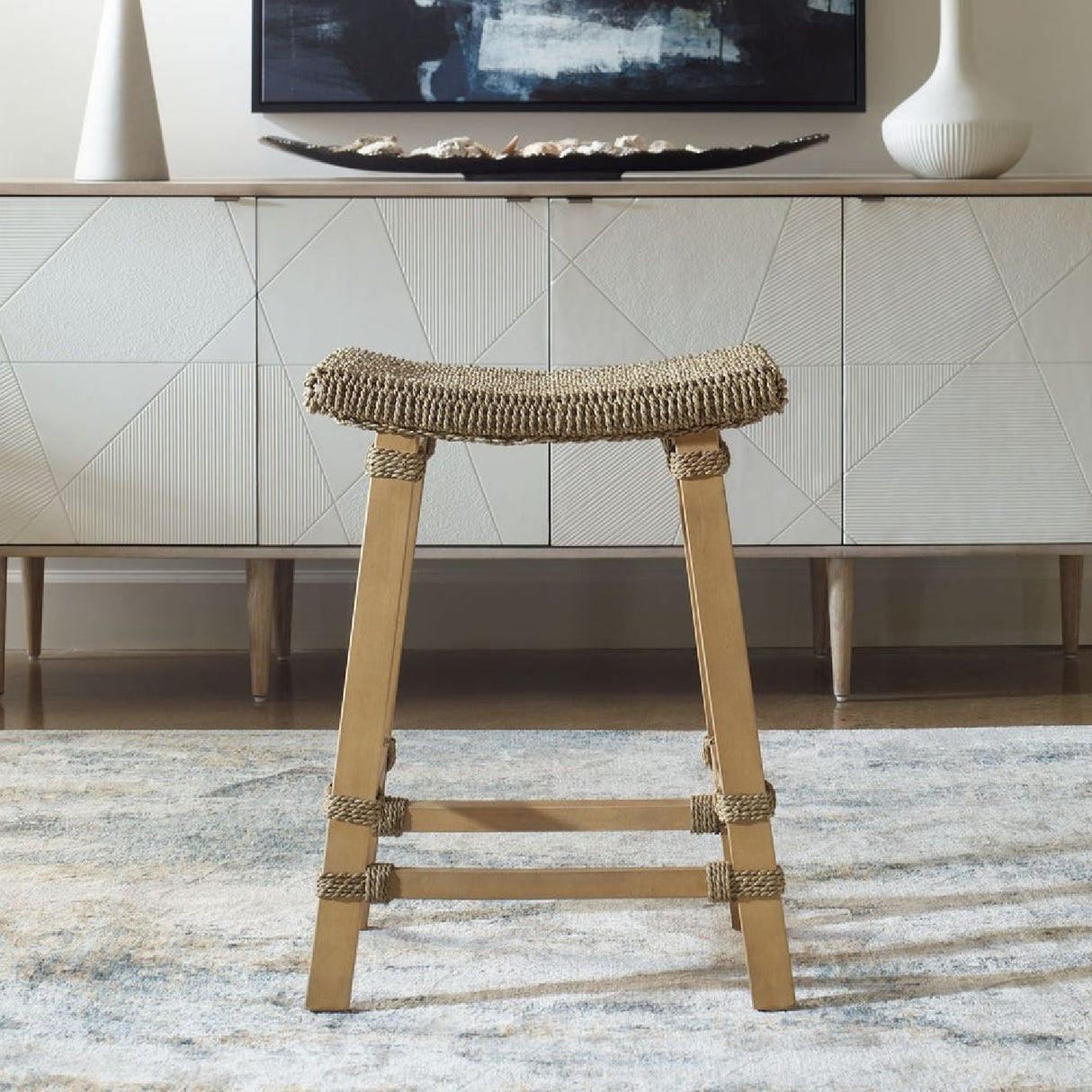 Modern European furniture - Mango Wood Counter Stool - www.oroa.com | Oroa.com