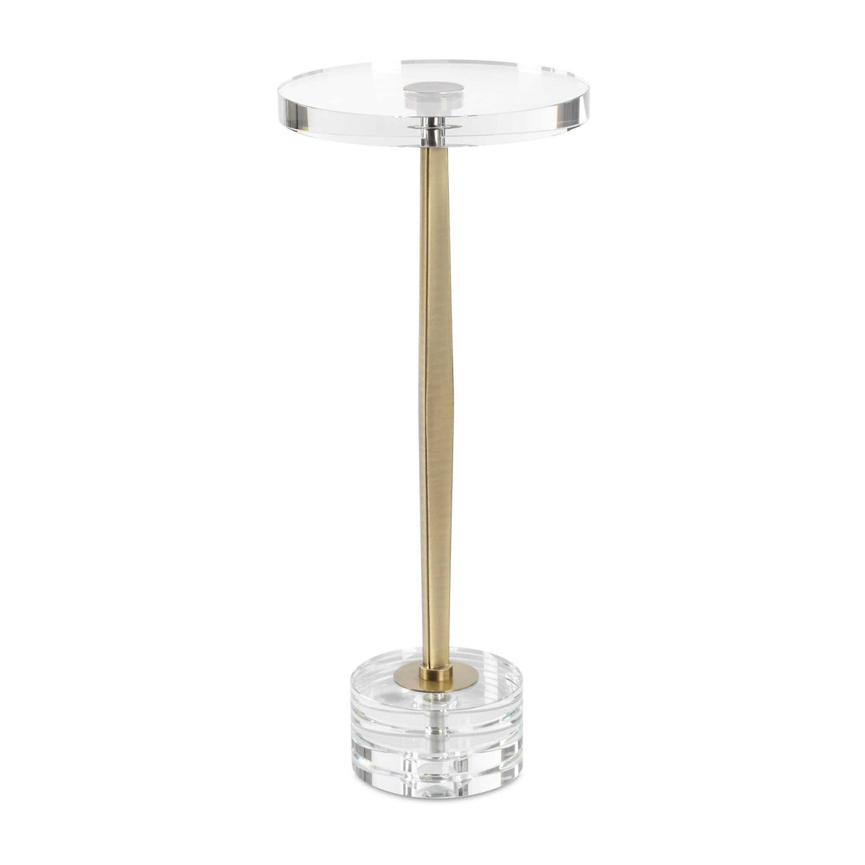 Modern European furniture - Round Crystal Drink Table - www.oroa.com | Oroa.com