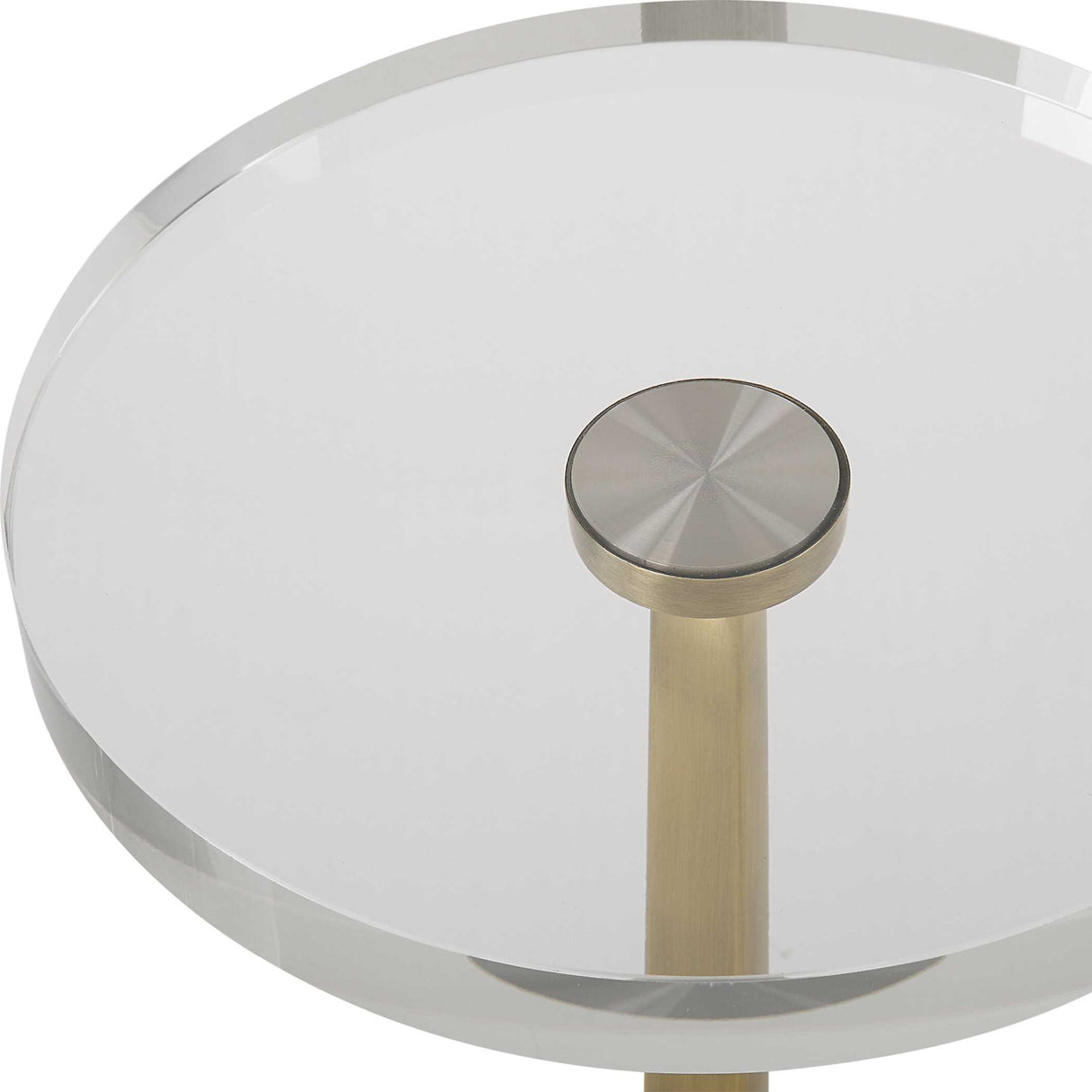 Modern European furniture - Round Crystal Drink Table - www.oroa.com | Oroa.com