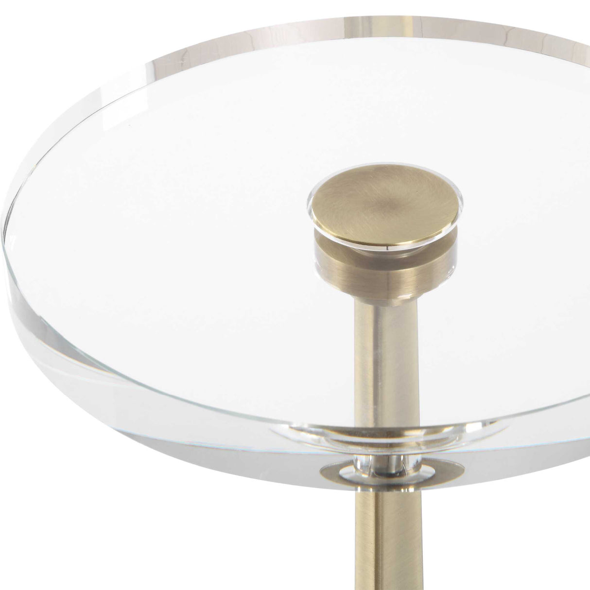 Modern European furniture - Round Crystal Drink Table - www.oroa.com | Oroa.com