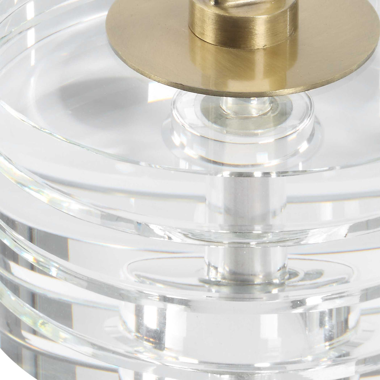 Modern European furniture - Round Crystal Drink Table - www.oroa.com | Oroa.com