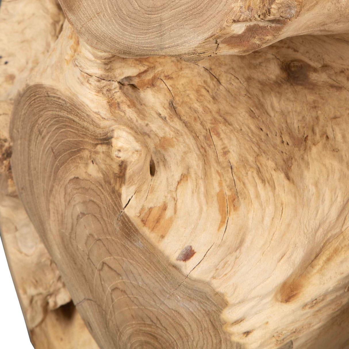 Organic Bleached Teak Side Table | Oroa.com