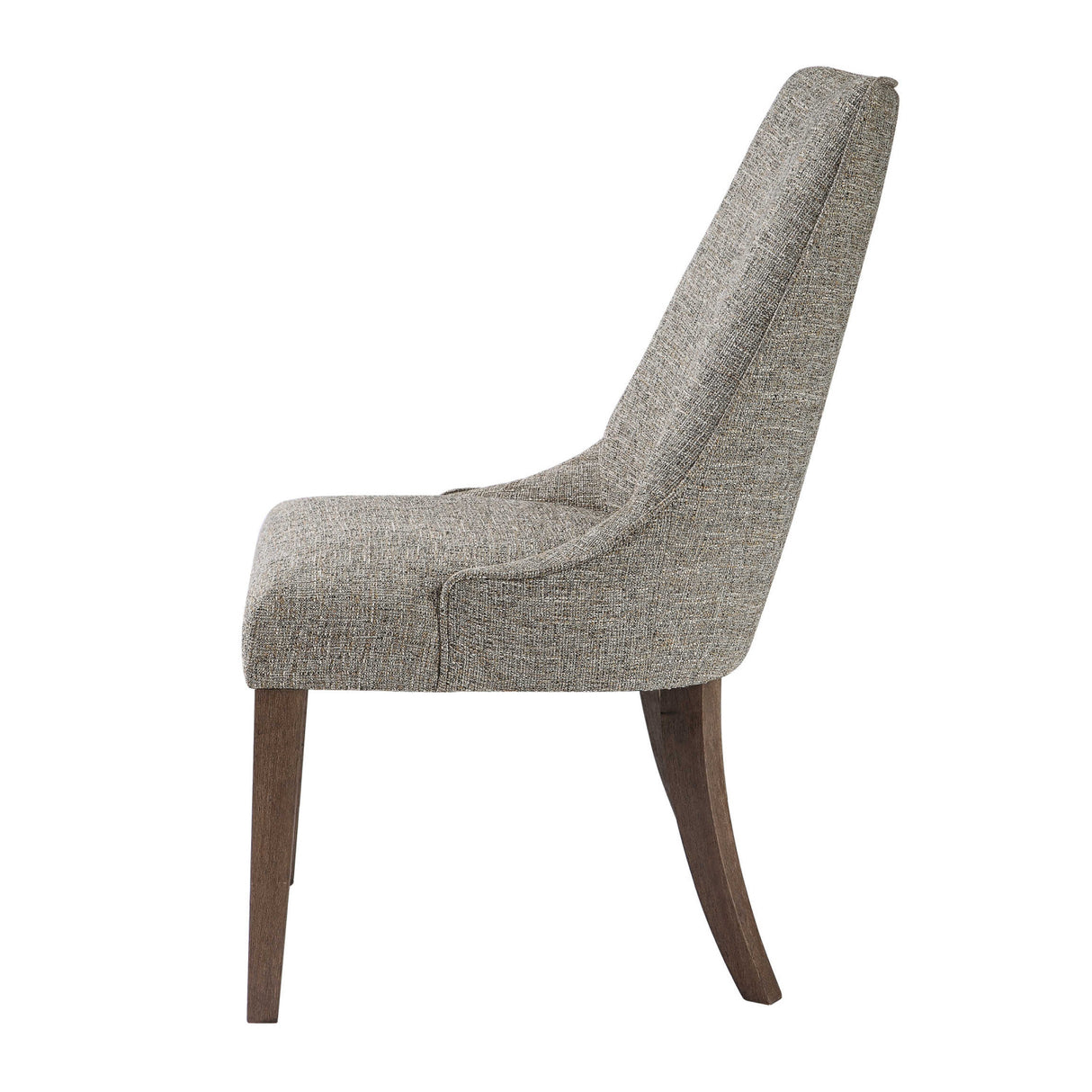 Earth-Toned Fabric Lounge Chair | Oroa.com