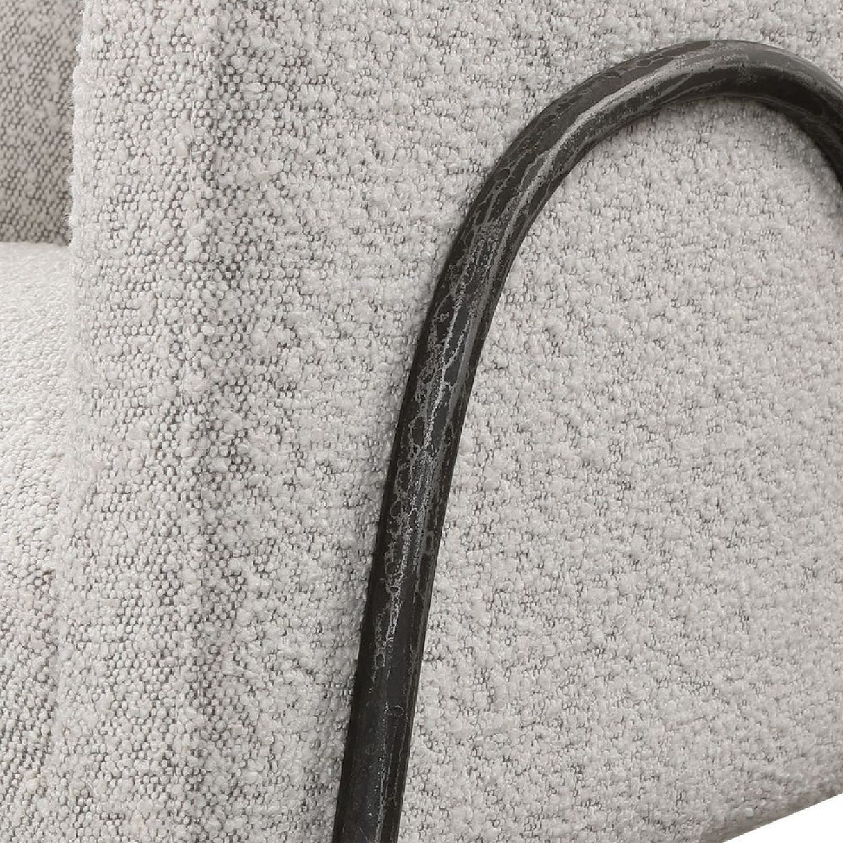 Barrel-Back Scandinavian Accent Chair | Oroa.com