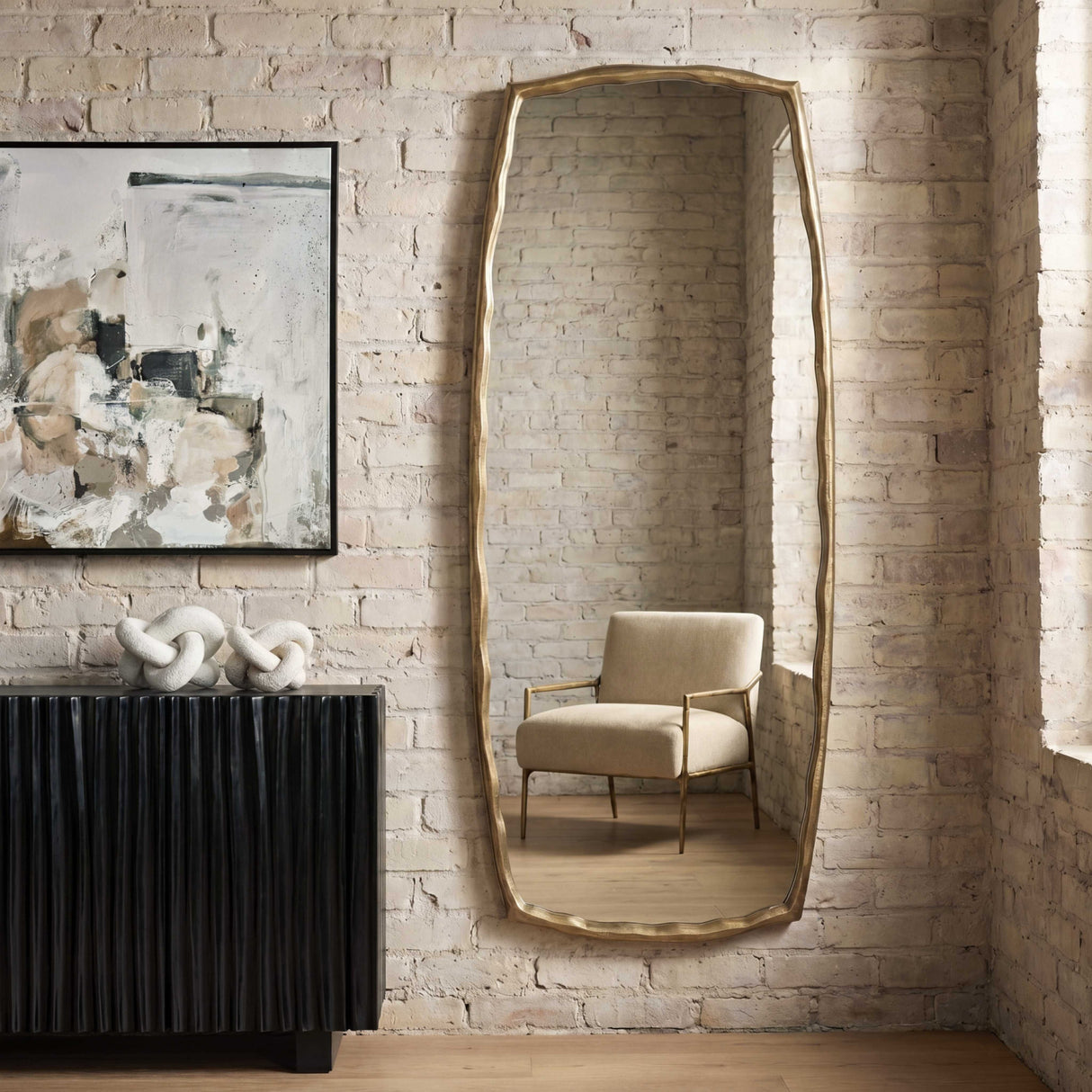 Modern European furniture - White Tufted Shearling Bench - www.oroa.com | Oroa.com