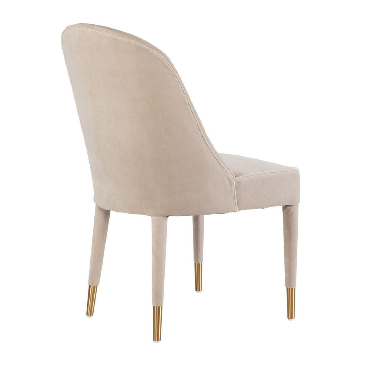 Modern European furniture - Welted Trim Modern Dining Chairs (2) - www.oroa.com | Oroa.com