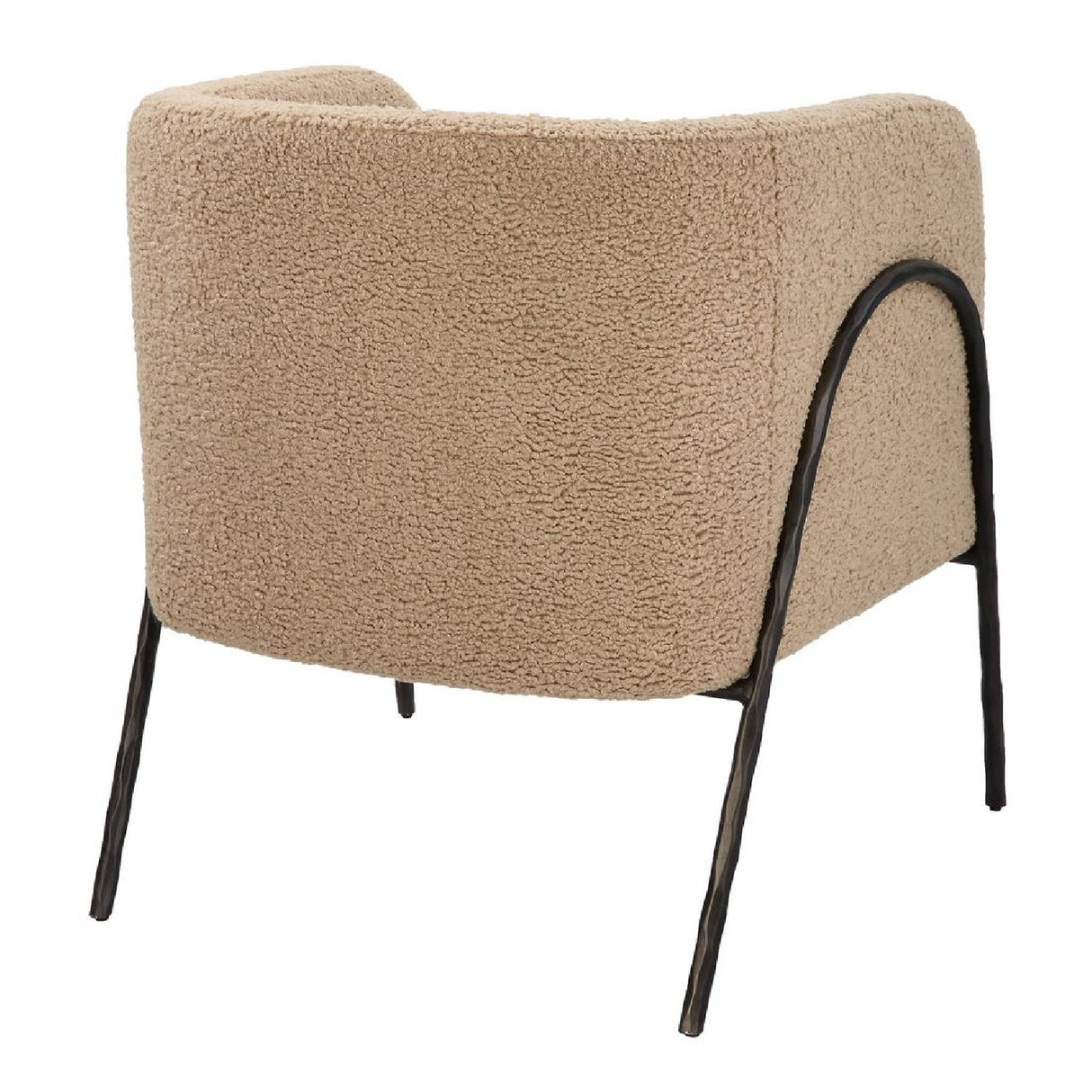 Barrel-Back Scandinavian Accent Chair | Oroa.com