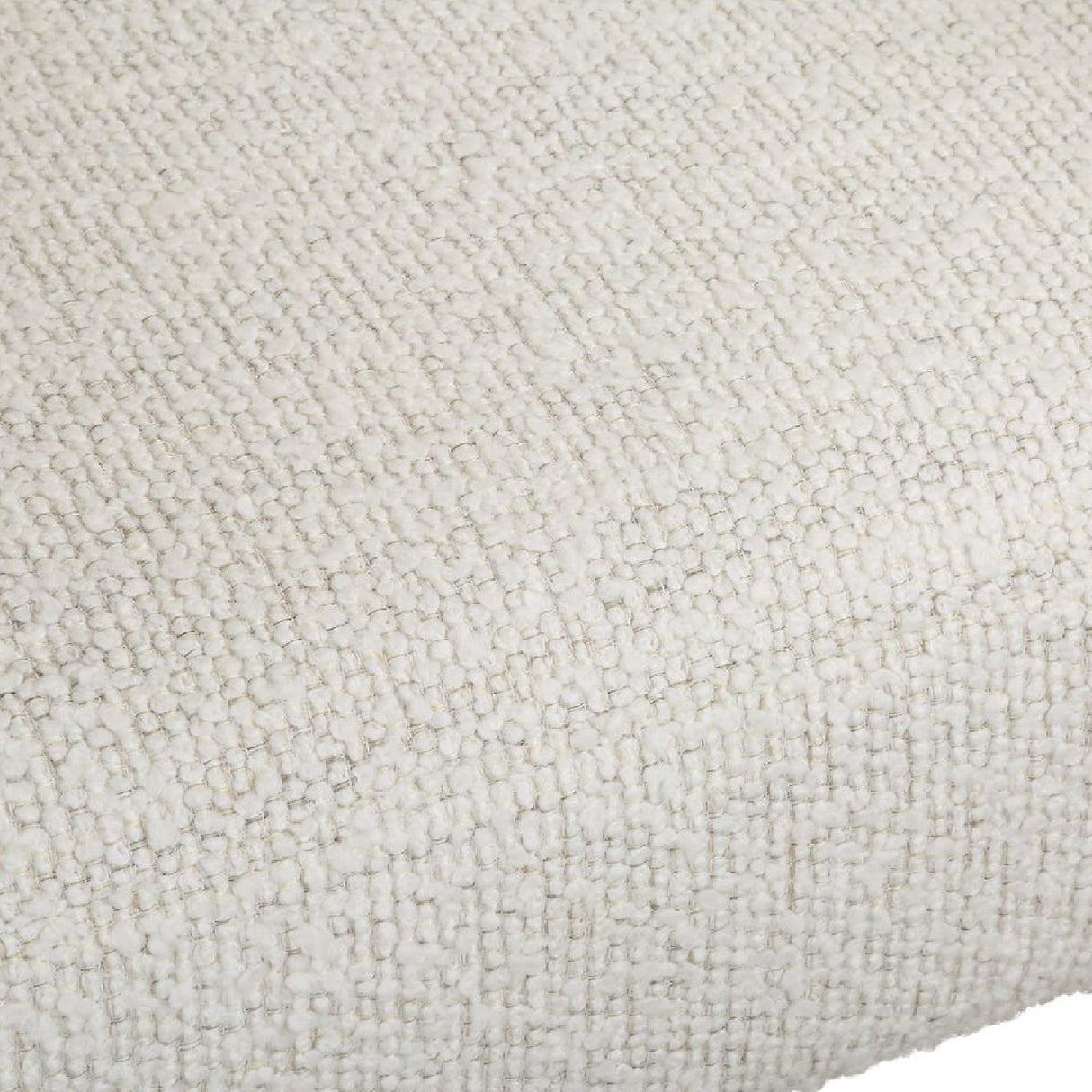 Modern European furniture - White Boucle Barrel Accent Chair - www.oroa.com | Oroa.com