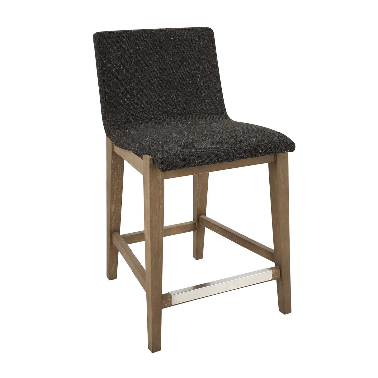 Modern European furniture - Brown Padded Counter Stool - www.oroa.com | Oroa.com