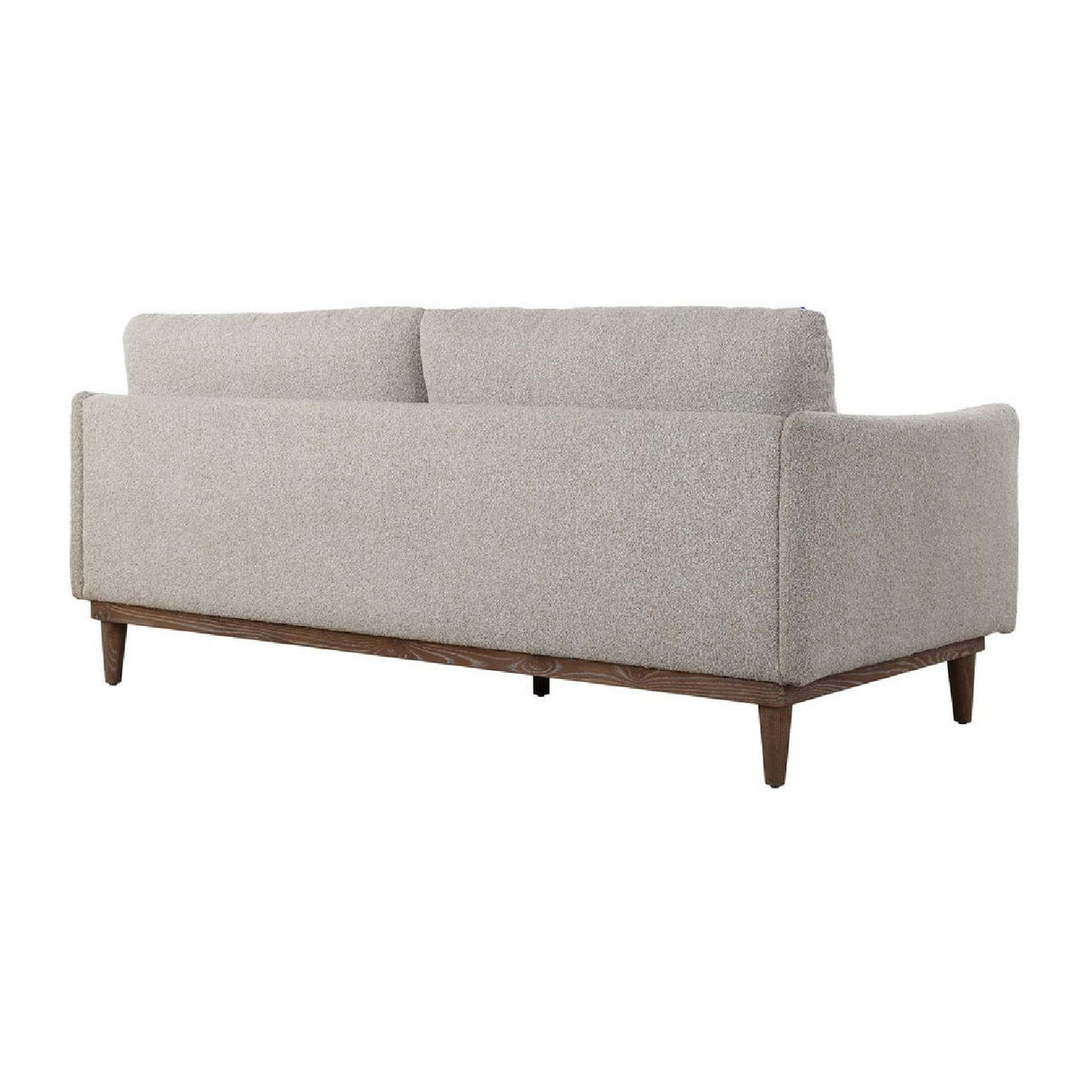 Modern European furniture - Beige Boucle Sofa - www.oroa.com | Oroa.com