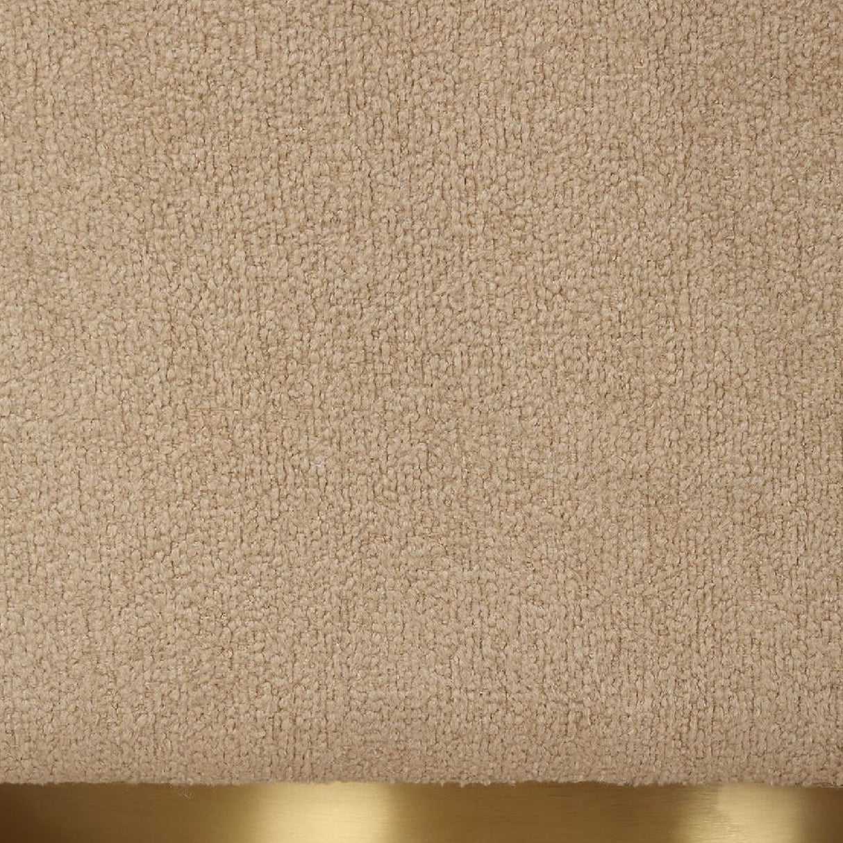 Modern European furniture - Beige Boucle Modern Swivel Chair - www.oroa.com | Oroa.com