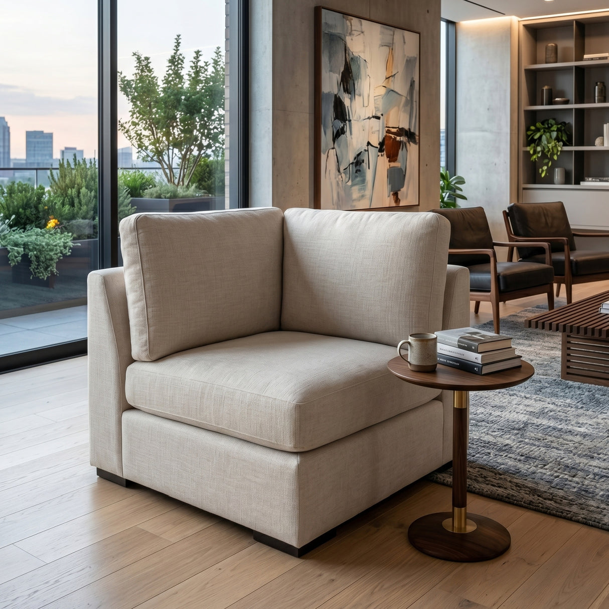 Beige Sectional Sofa | Oroa.com