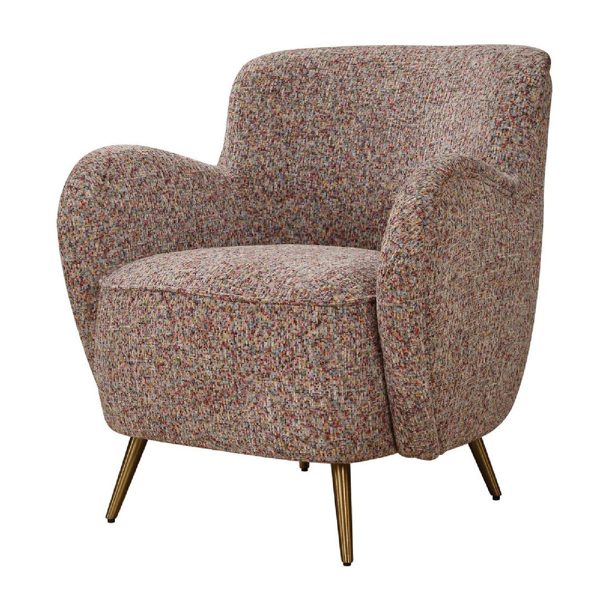 Modern European furniture - Textured Chenille Accent Chair - www.oroa.com | Oroa.com