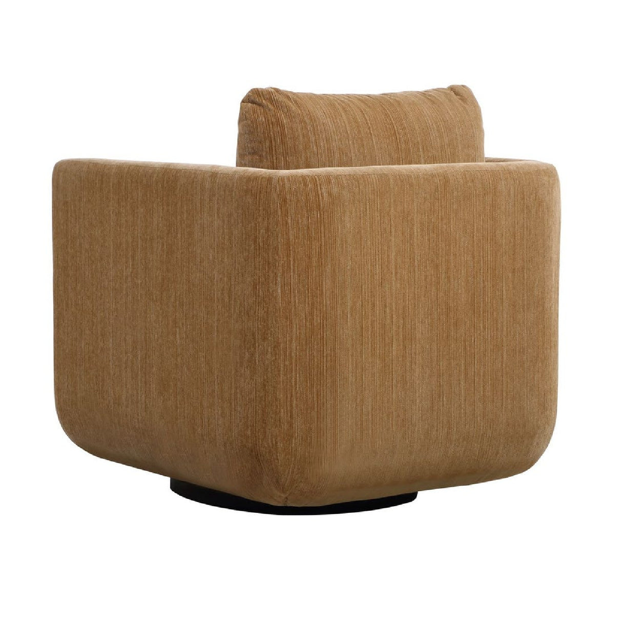Chenille Rounded Swivel Chair | Oroa.com
