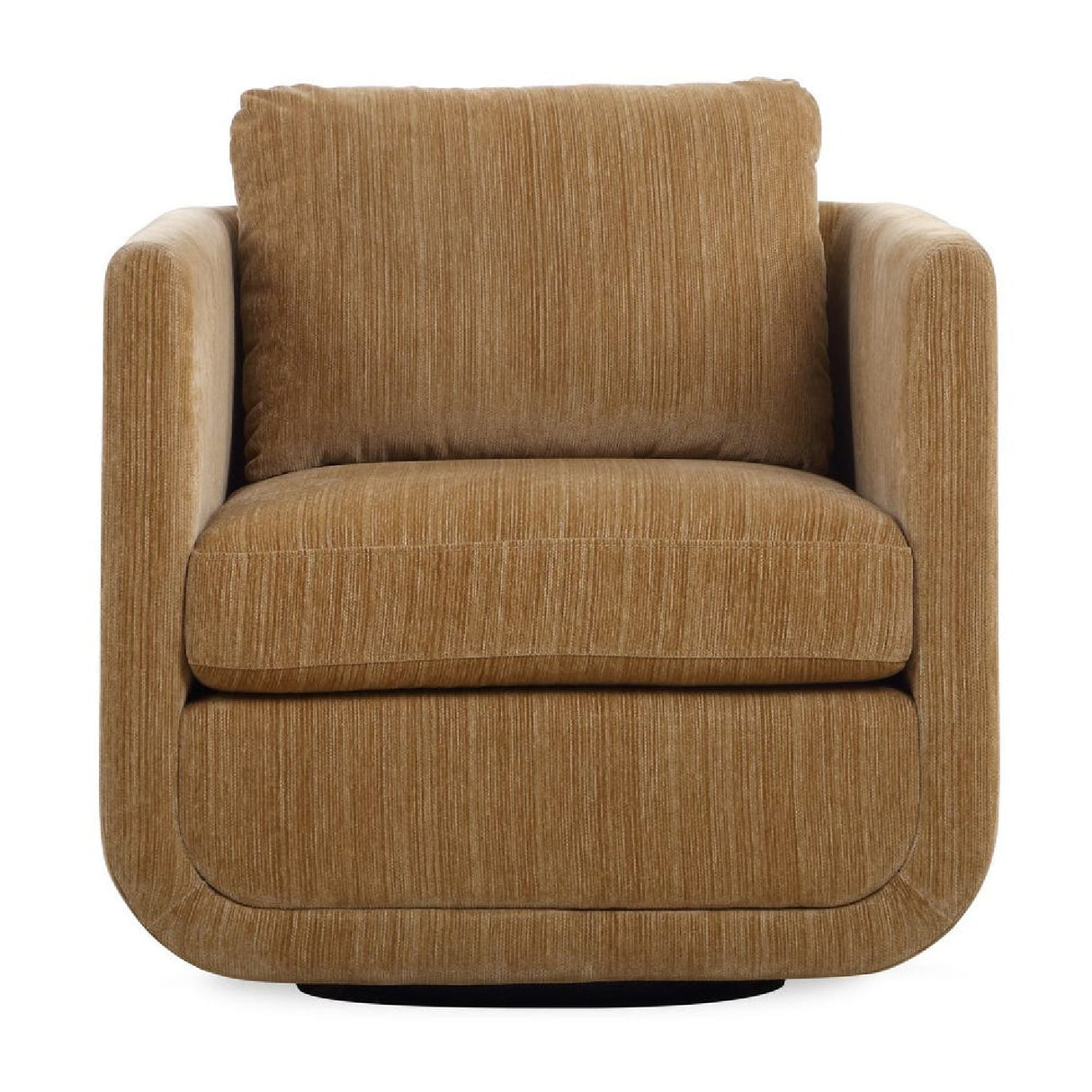 Chenille Rounded Swivel Chair | Oroa.com